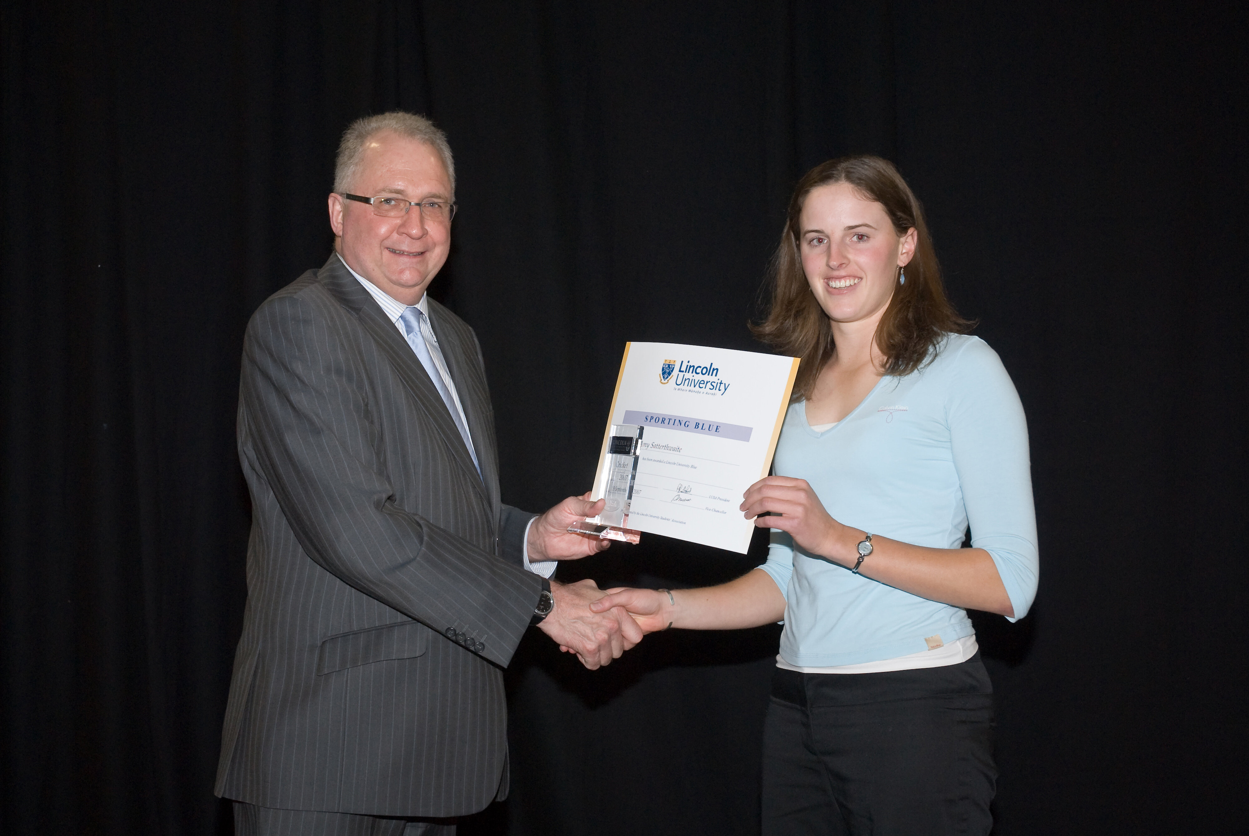 2007 Lincoln University Blues and Golds Award 54