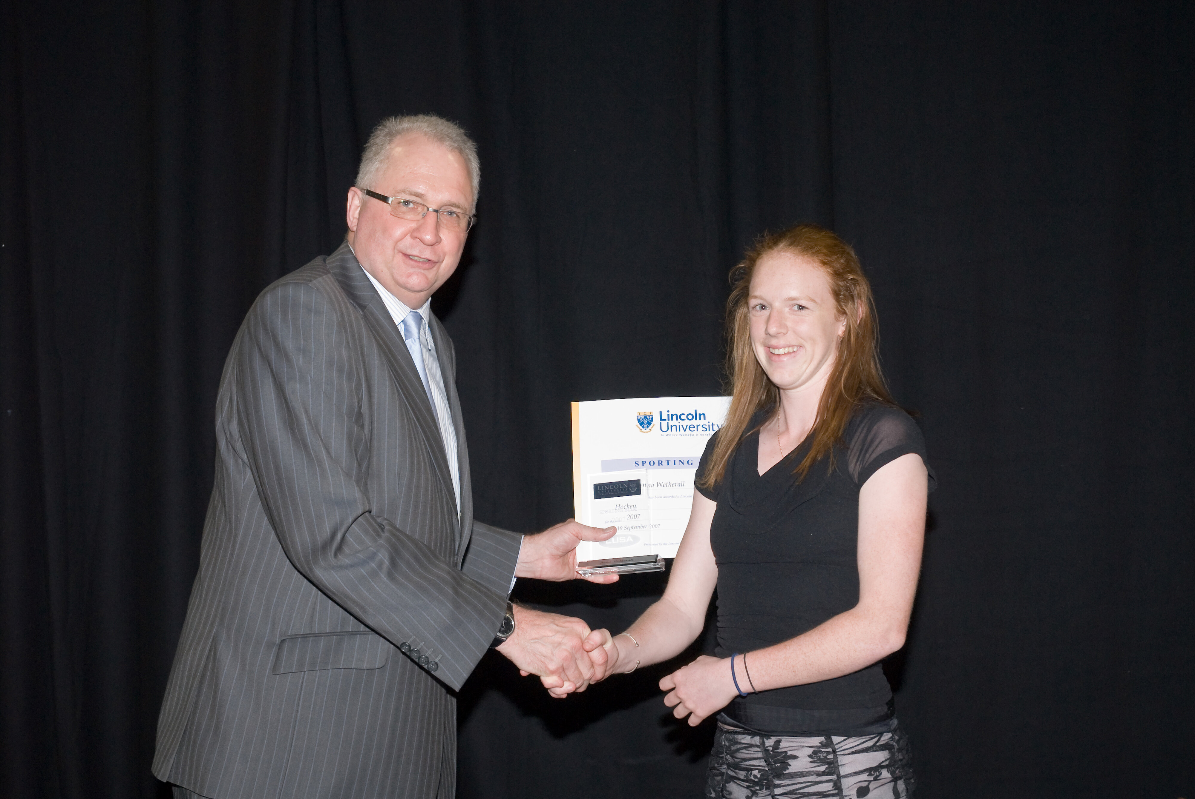 2007 Lincoln University Blues and Golds Award 57