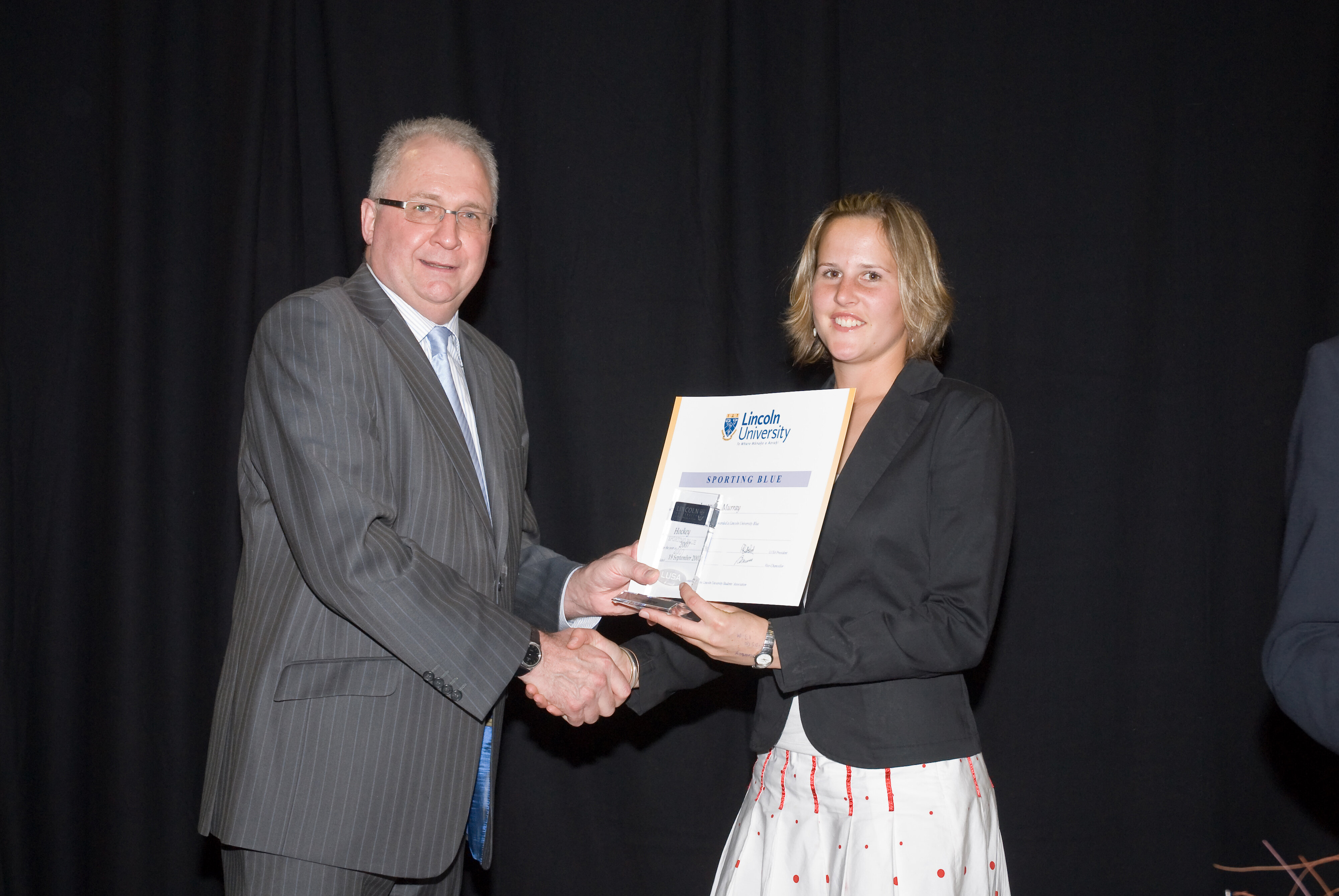 2007 Lincoln University Blues and Golds Award 58