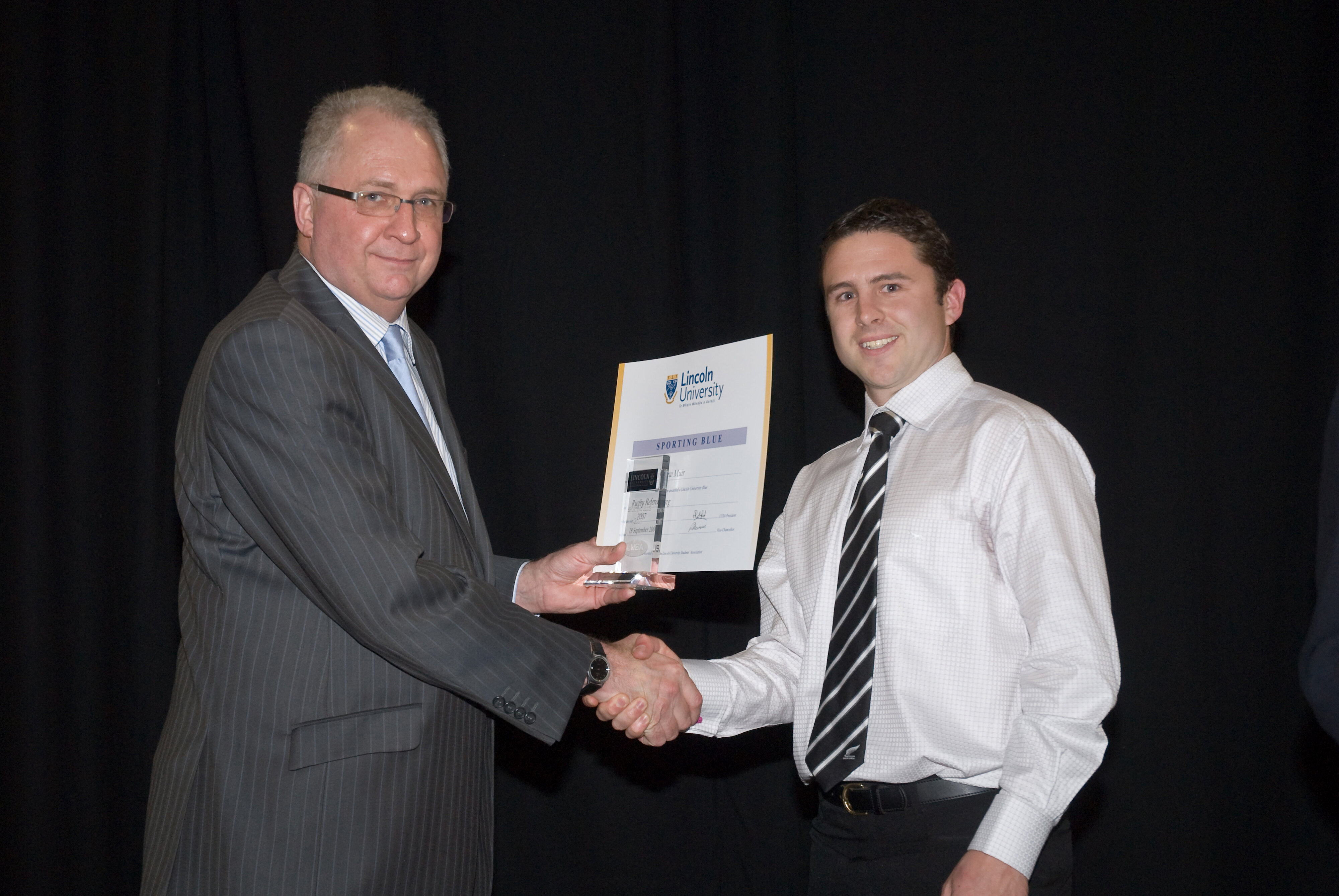 2007 Lincoln University Blues and Golds Award 59