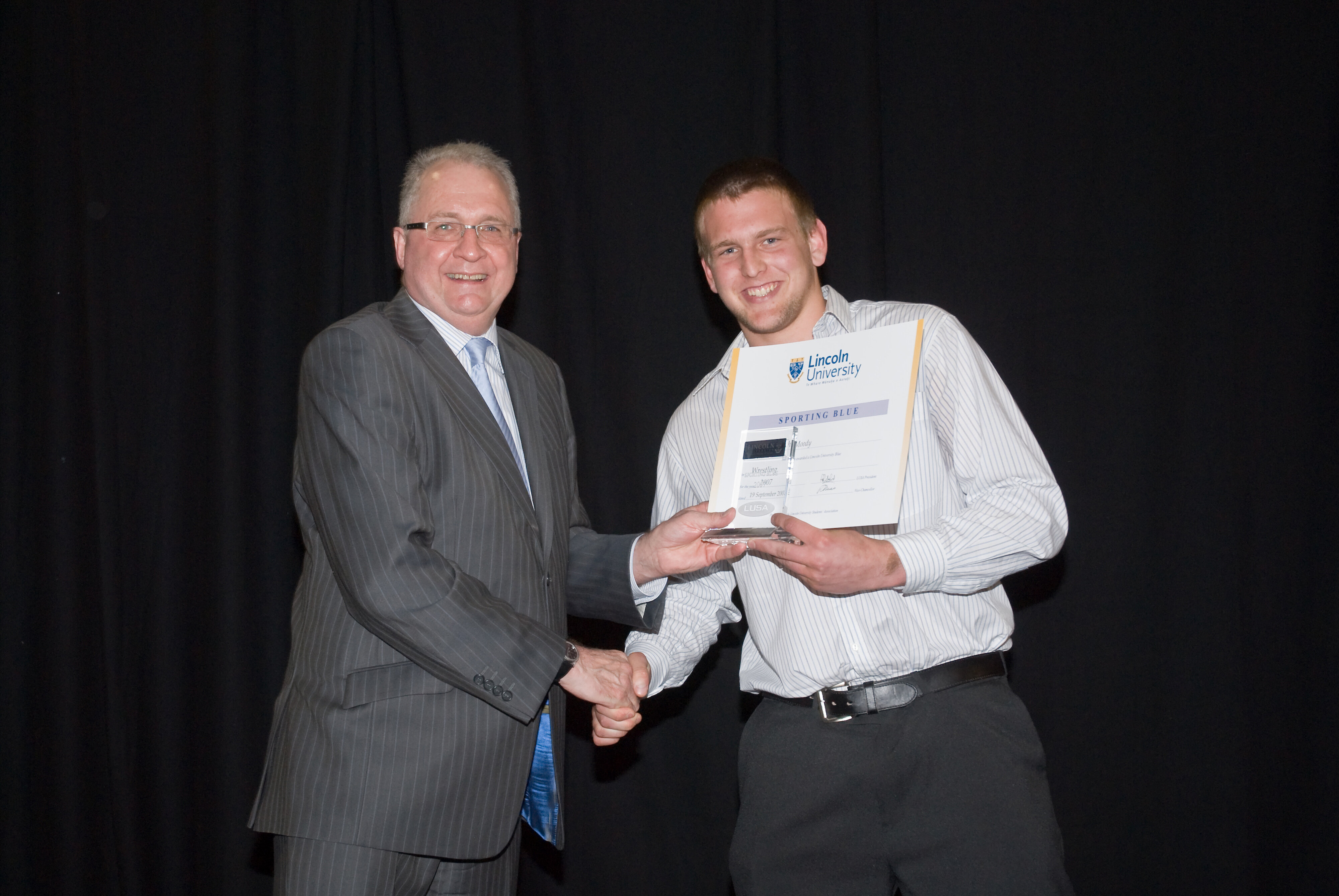 2007 Lincoln University Blues and Golds Award 63