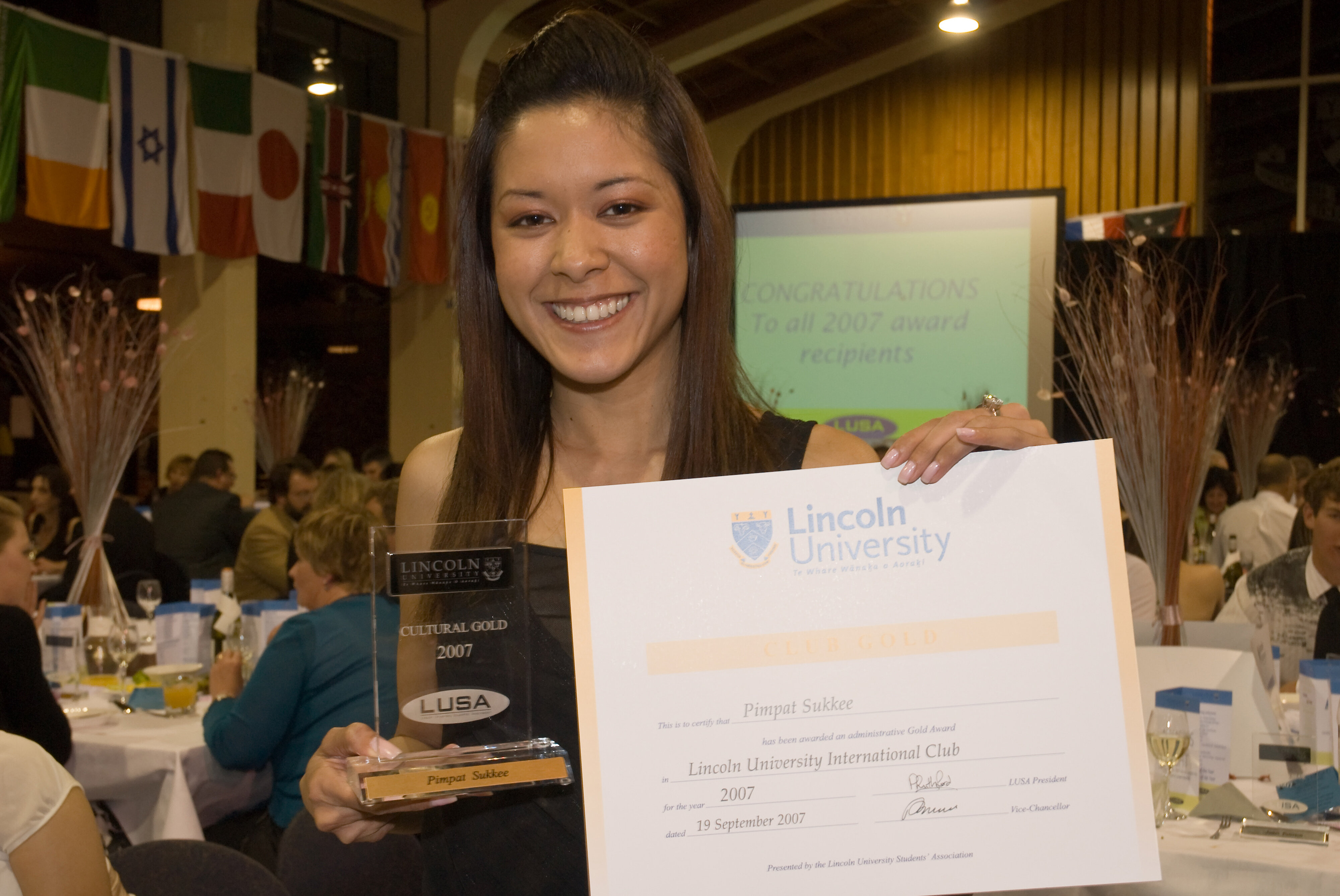 2007 Lincoln University Blues and Golds Award 81