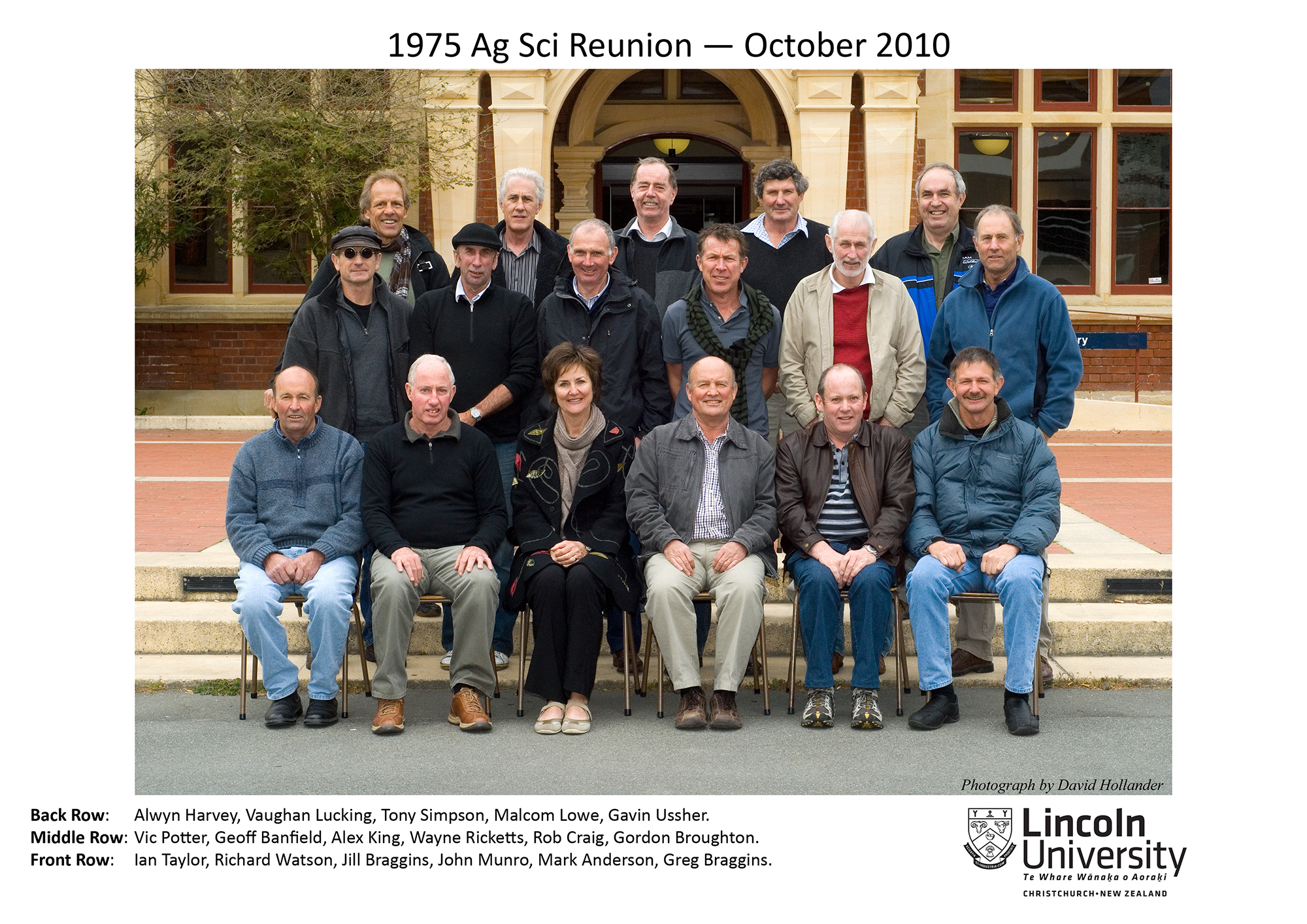 1975 BAgSci Reunion BAgSci, October 2010