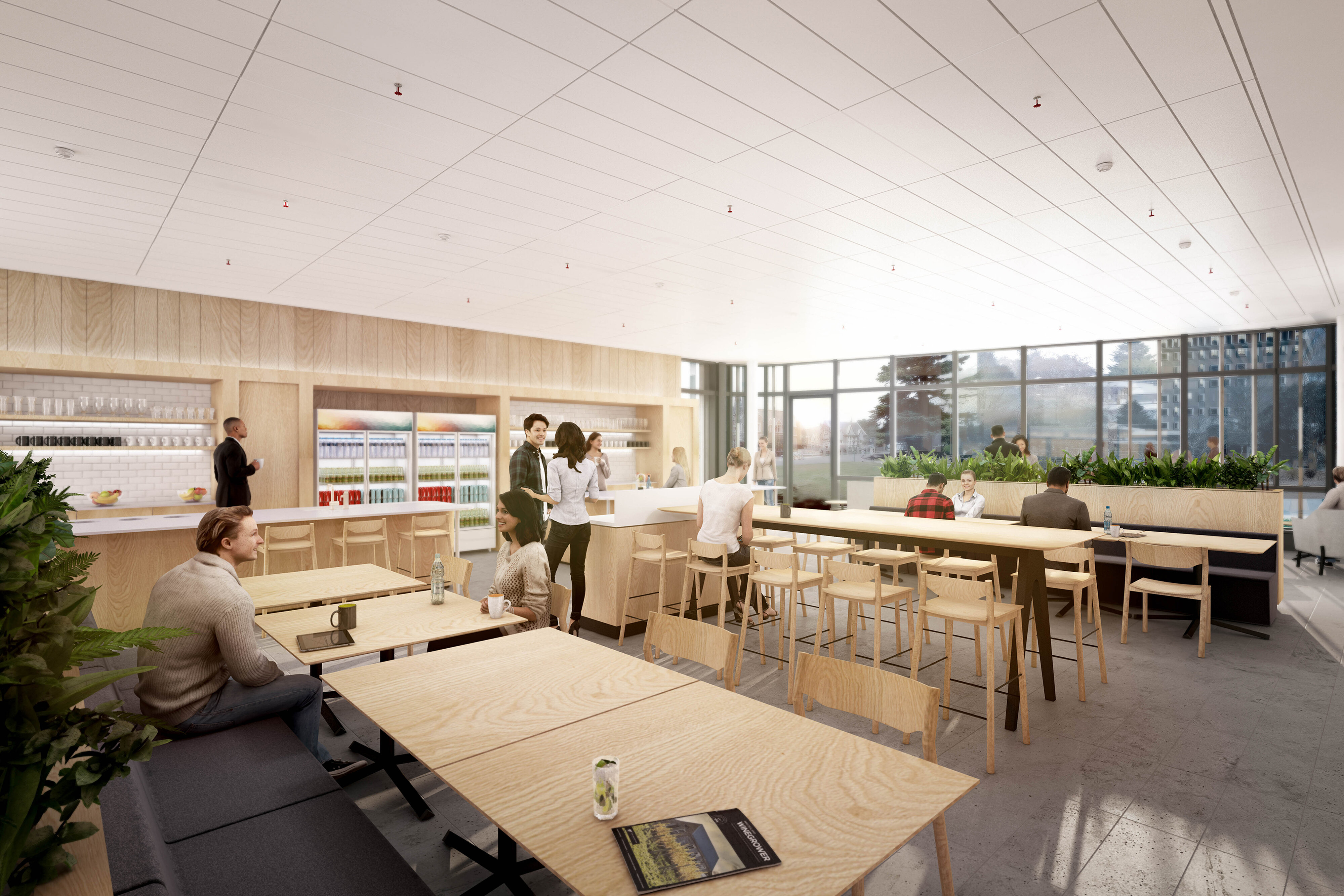 Lincoln Hub Heat, Eat and Academic Workspaces 1
