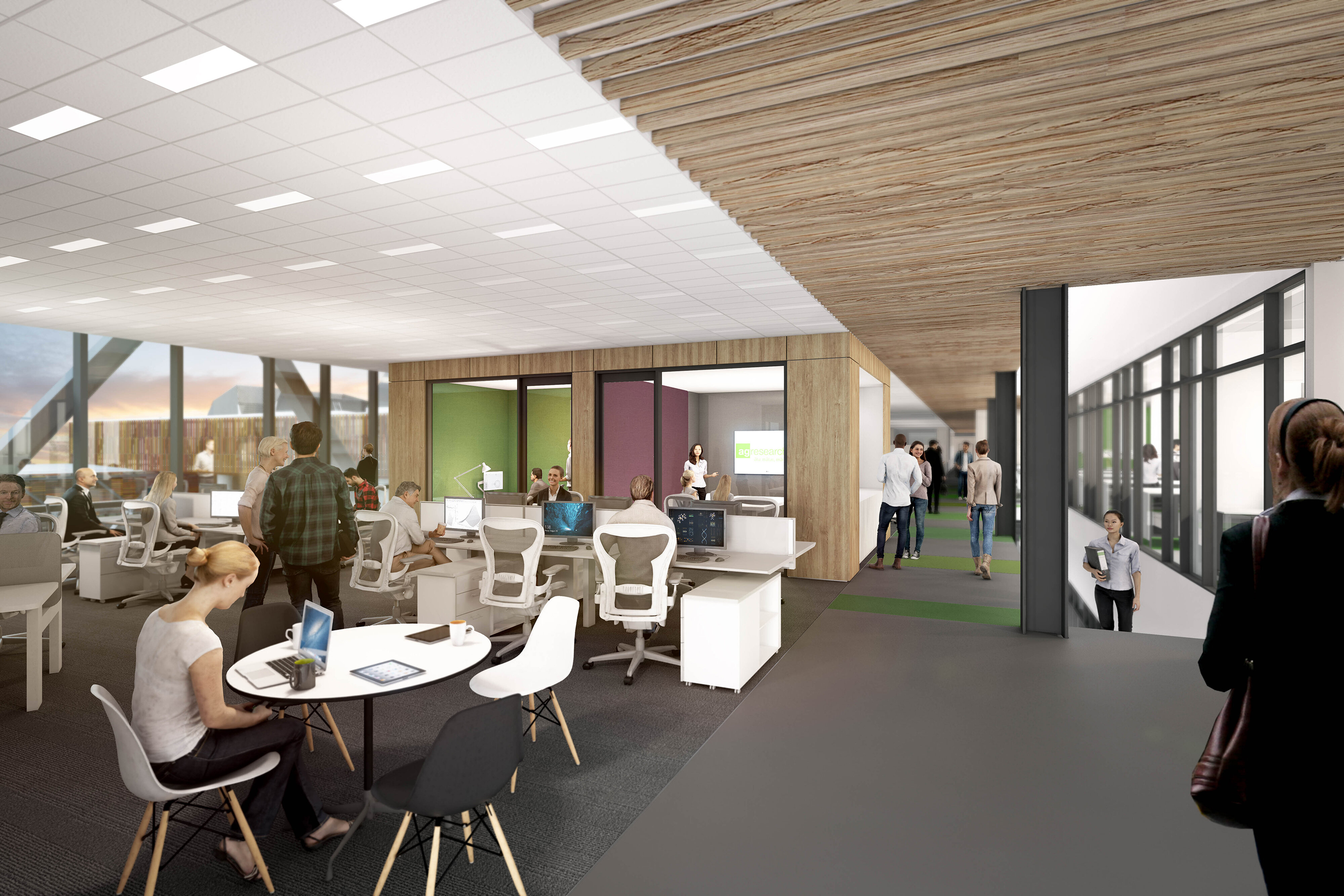 Lincoln Hub Heat, Eat and Academic Workspaces 3