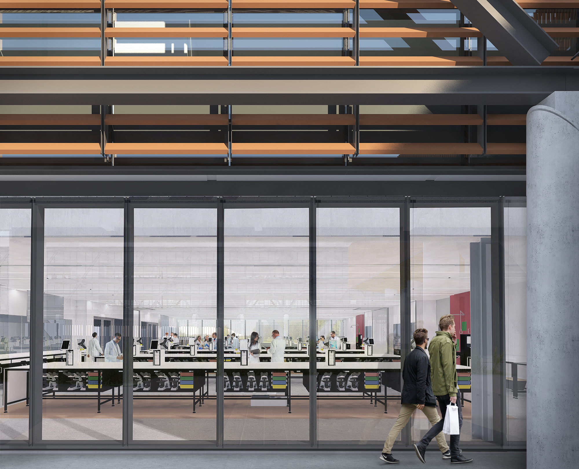 Lincoln Hub Joint Facility Interior Learning Spaces, Labs and Teaching Room 