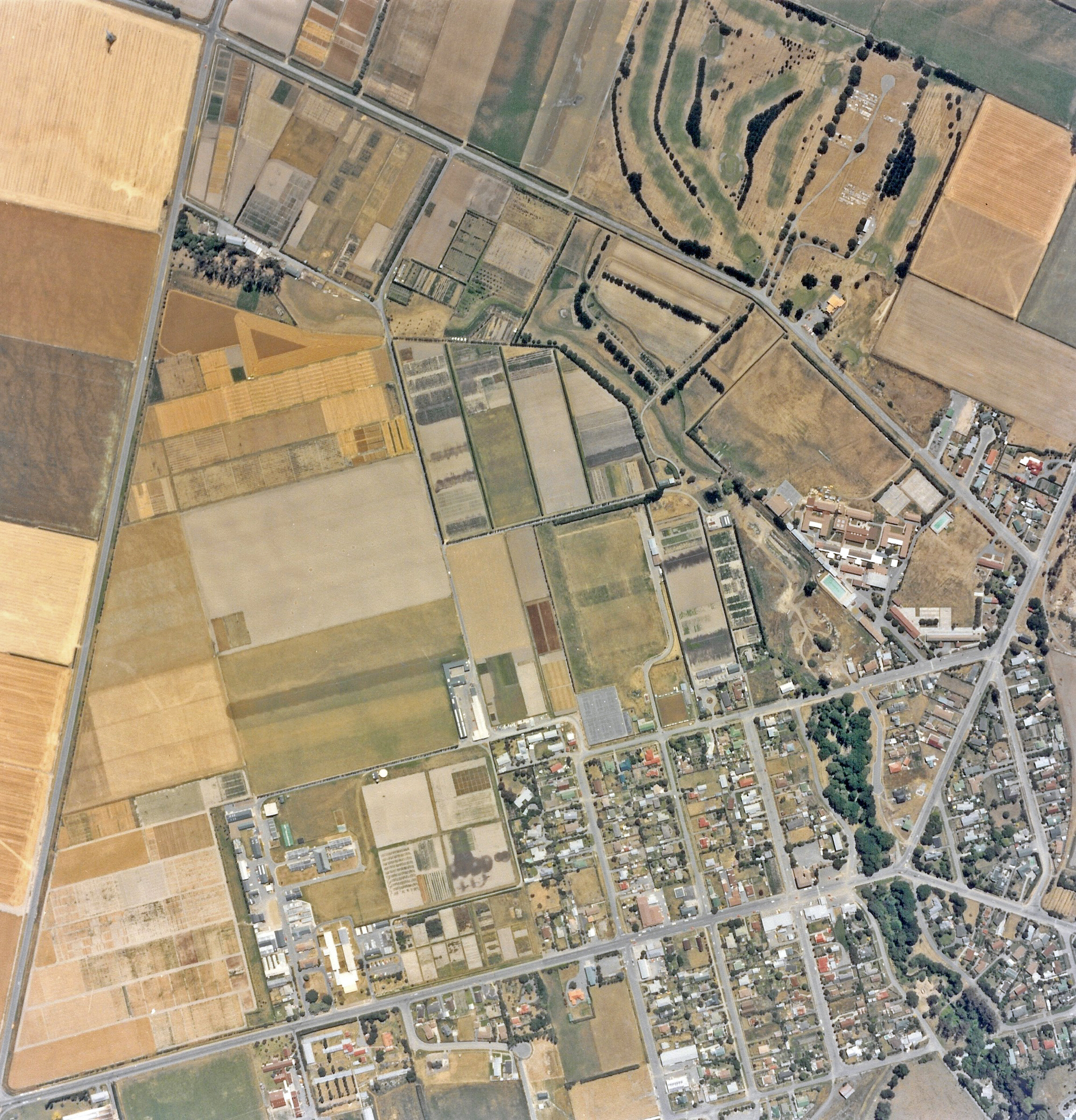 Lincoln from the air