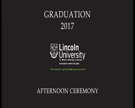Videos: 2017 Lincoln University Graduation Afternoon Ceremony