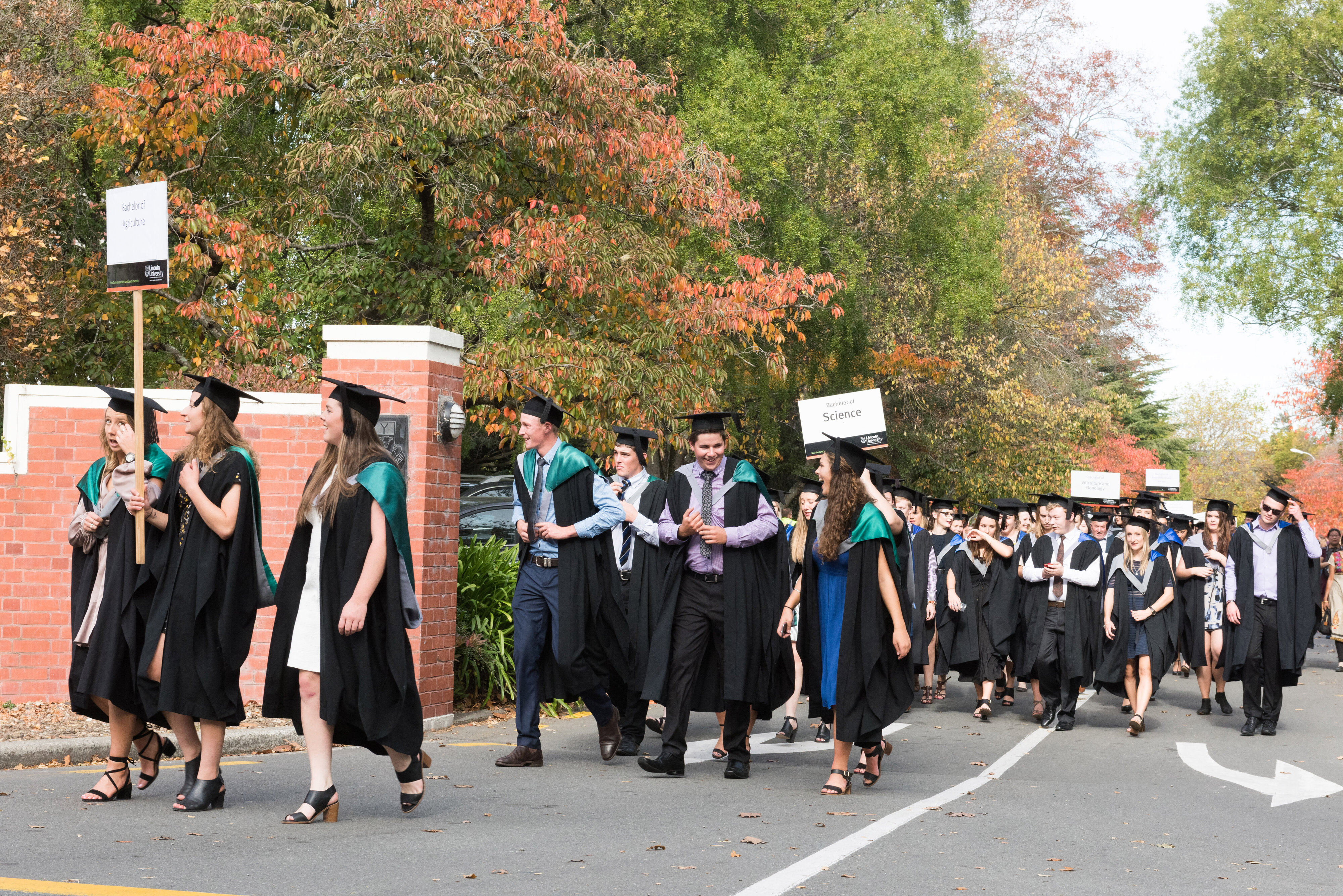 2017 Lincoln University Graduation Afternoon Procession 017