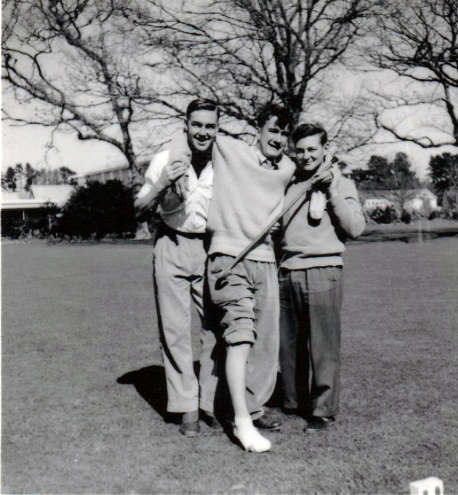 Bruce Ross, Tony Whatman, and Peter Stevens, Lincoln 1961