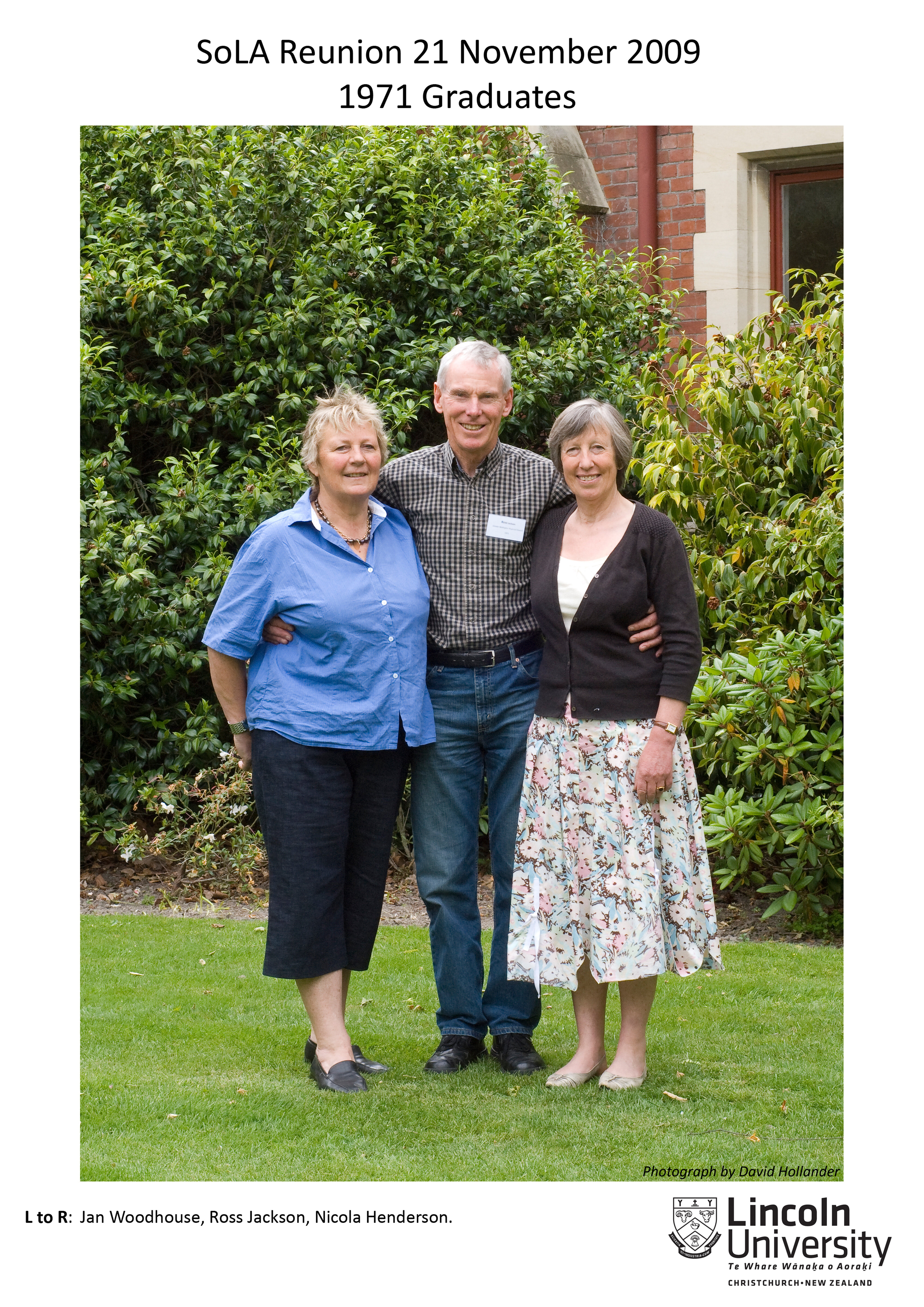 2009 SoLA Reunion -1971 Graduates