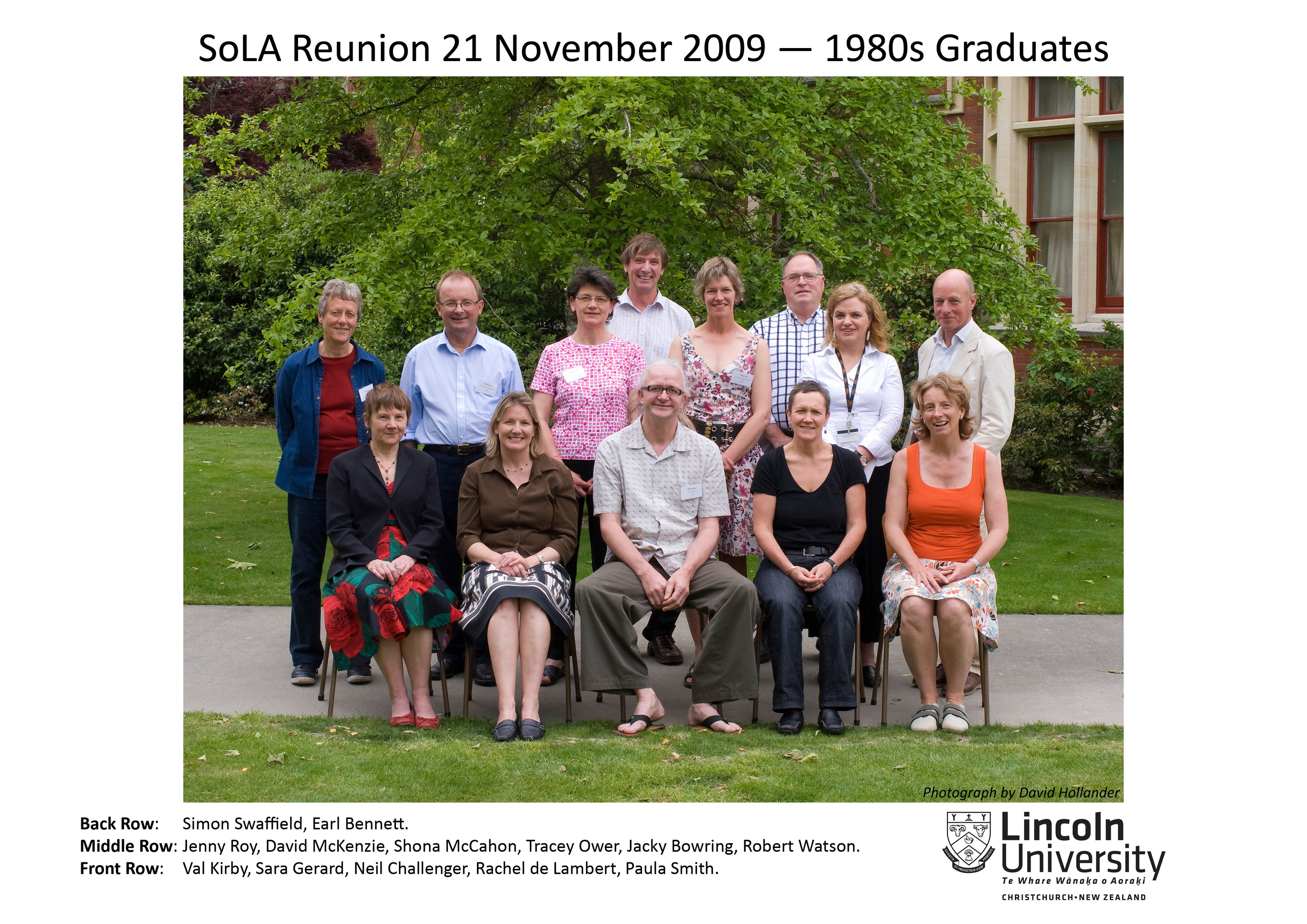 2009 SoLA Reunion -1980s Graduates