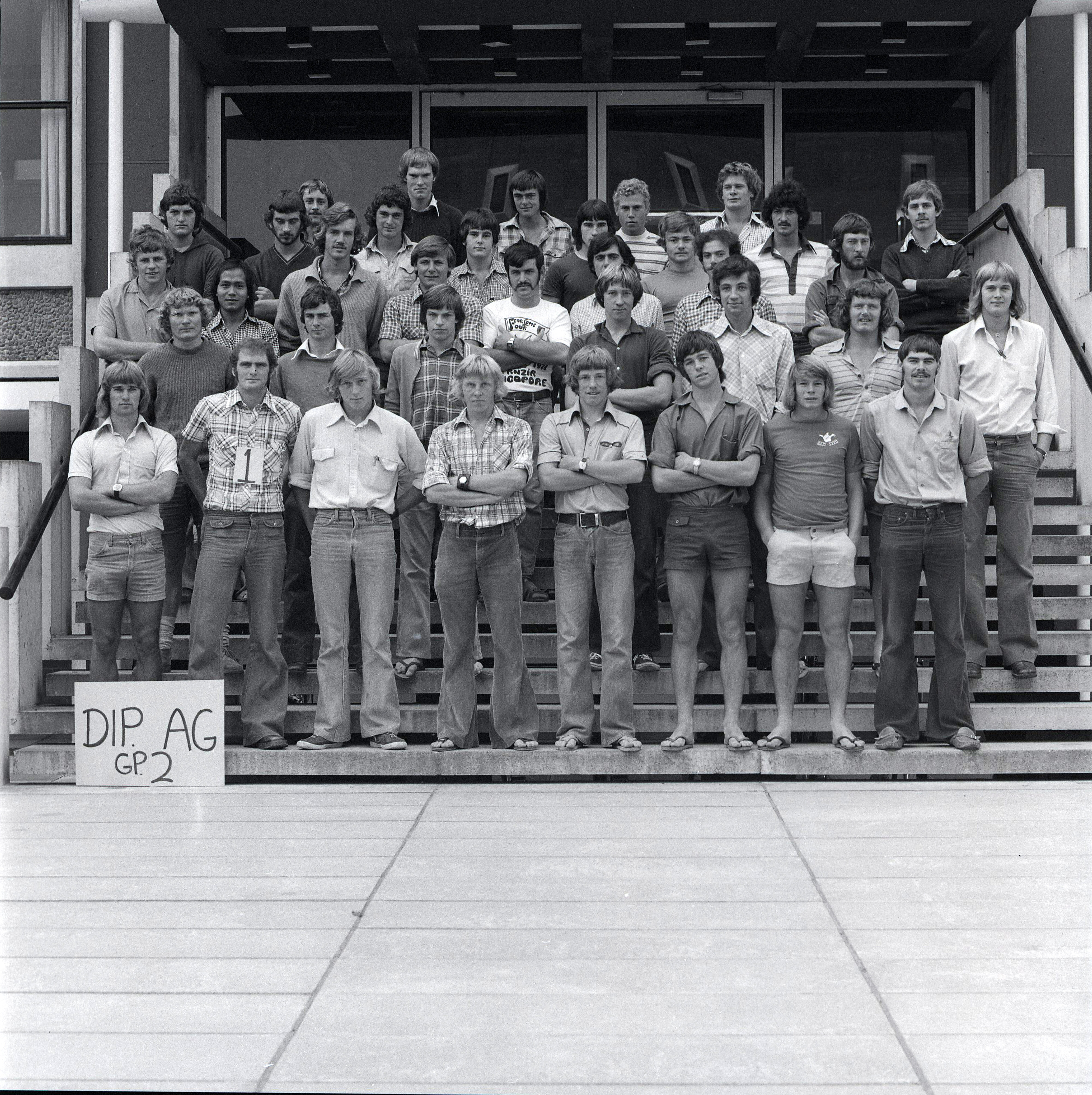 1978 Class Photograph Diploma of Agriculture Group 2