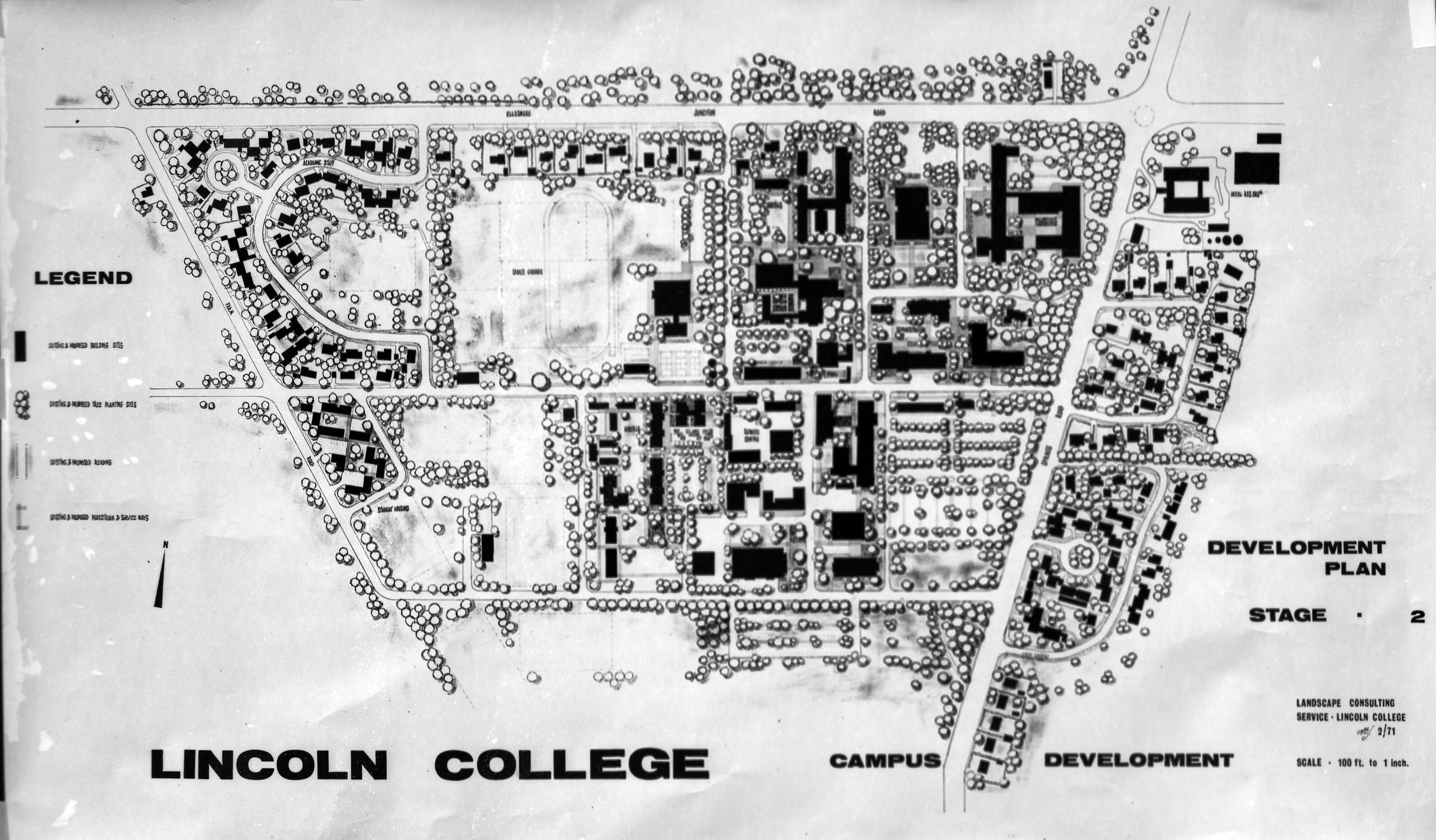 0275 D College Layout New Buildings and Landscape taken for Jackman Stage 2