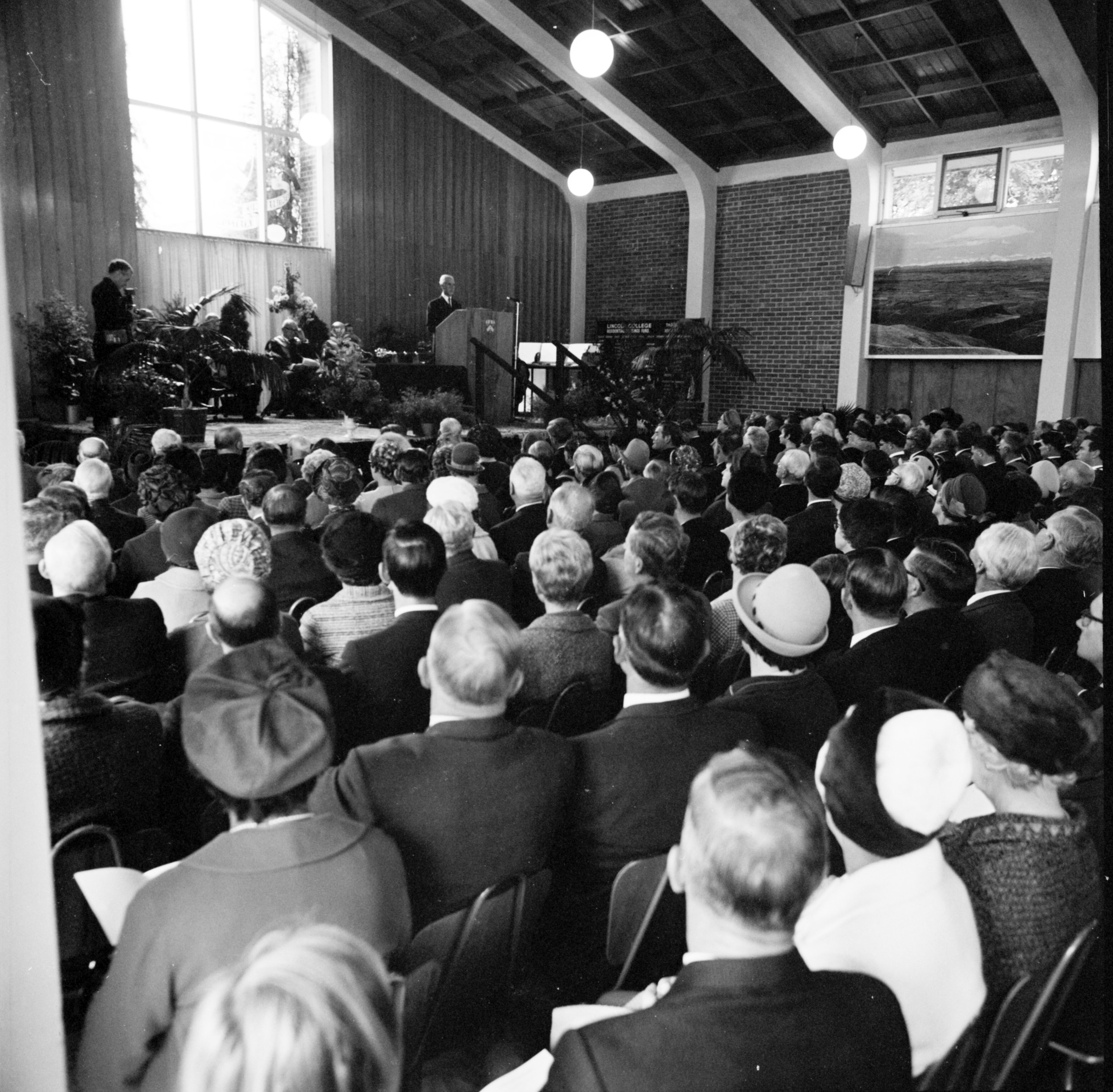 0094 1969 Graduation at Refectory 2