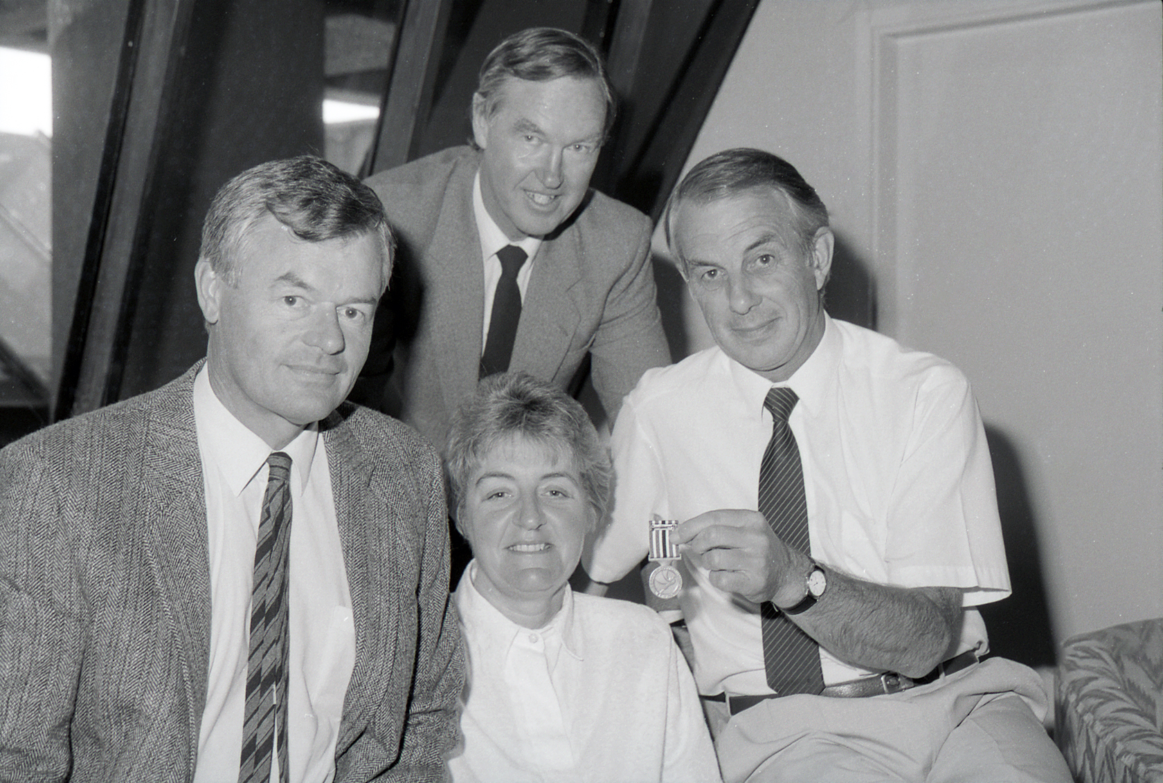 1990 Commemoration Medal Recipient John Hayward