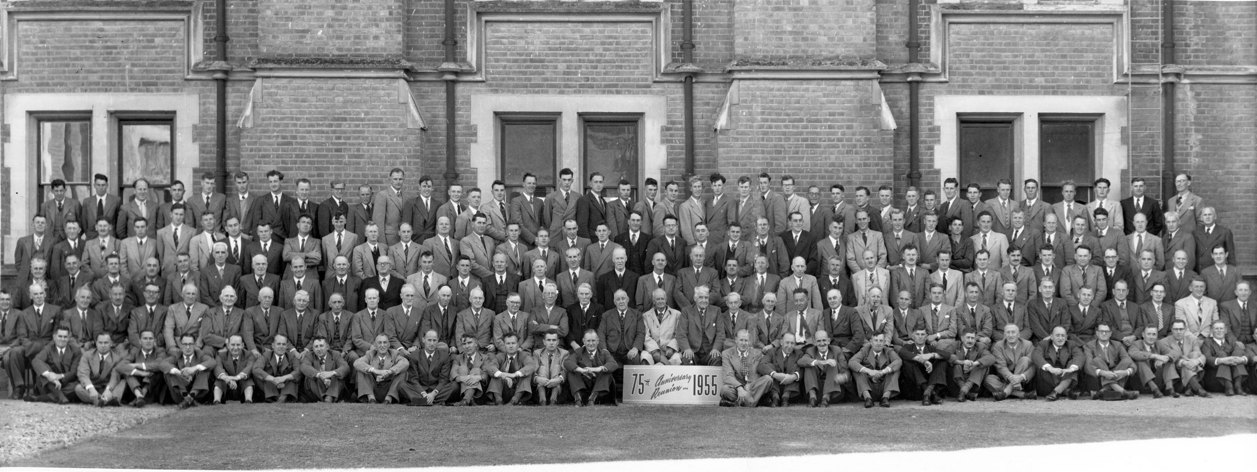 1955 75th Anniversary group photo 