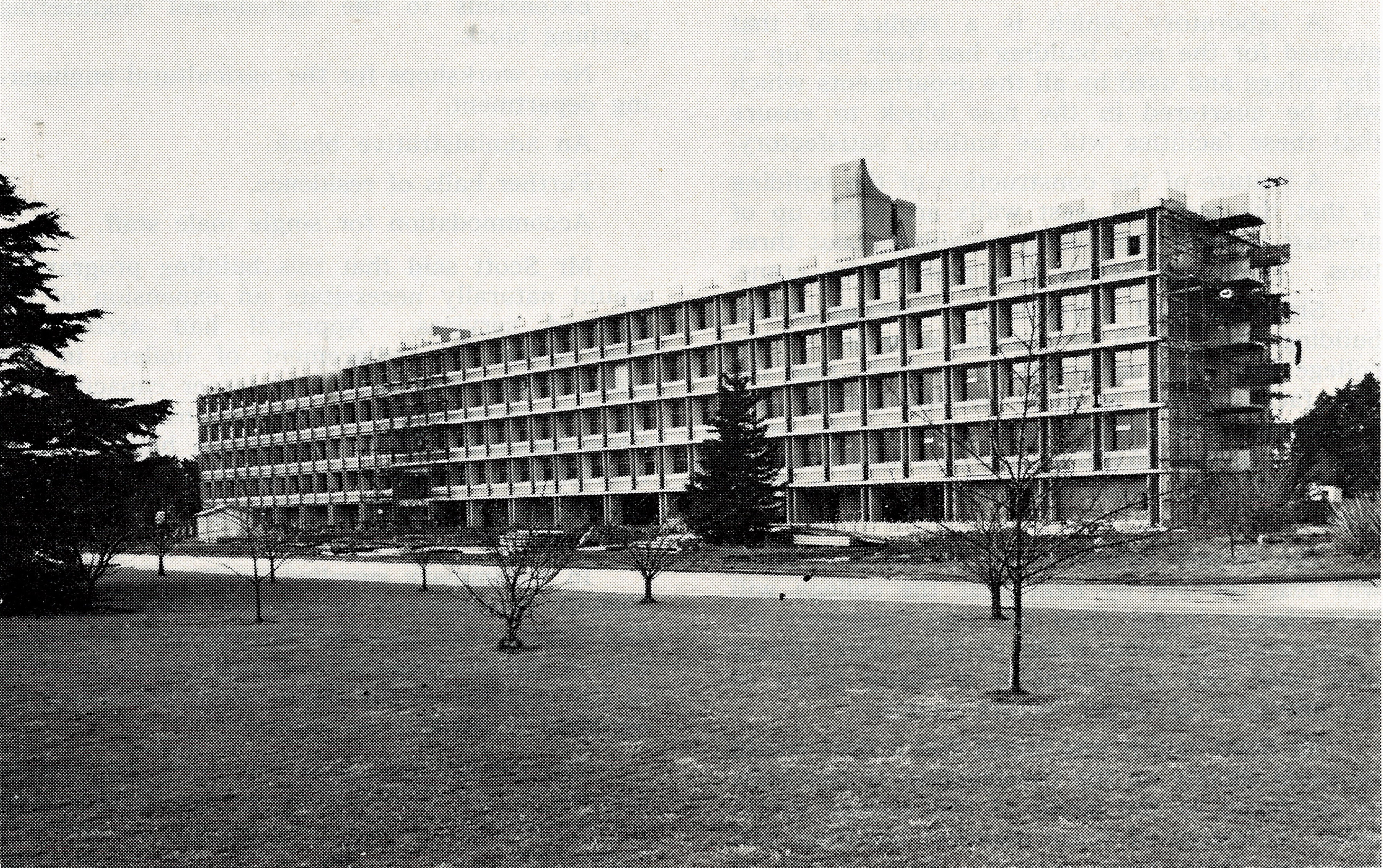 1966 Expansion at Lincoln College Hilgendorf Building 