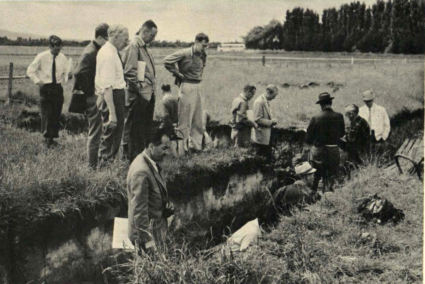 1963 Soil Scientists at Lincoln