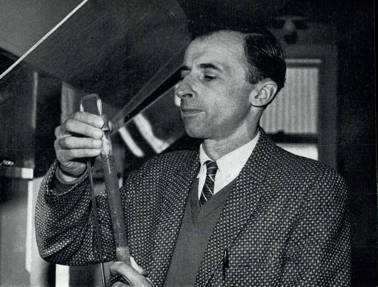 1962 Professor J B Robinson first Commonwealth University Fellow