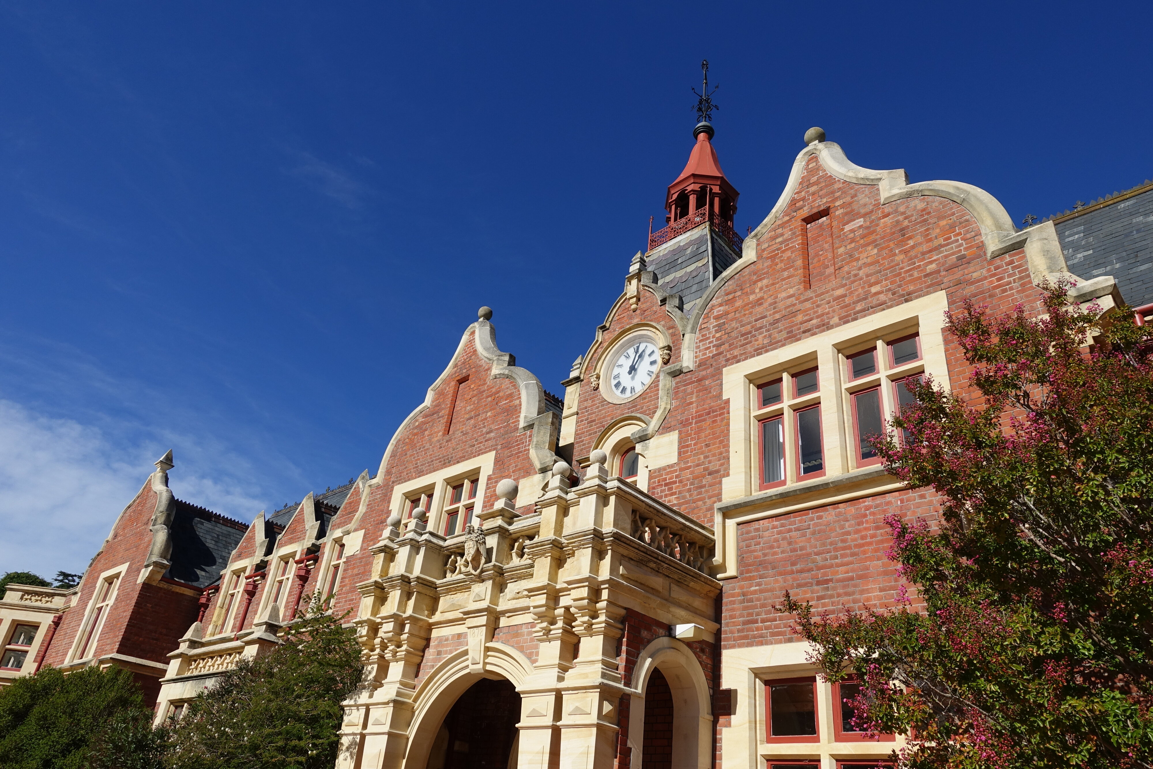 2016 Ivey Hall entrance and clock tower