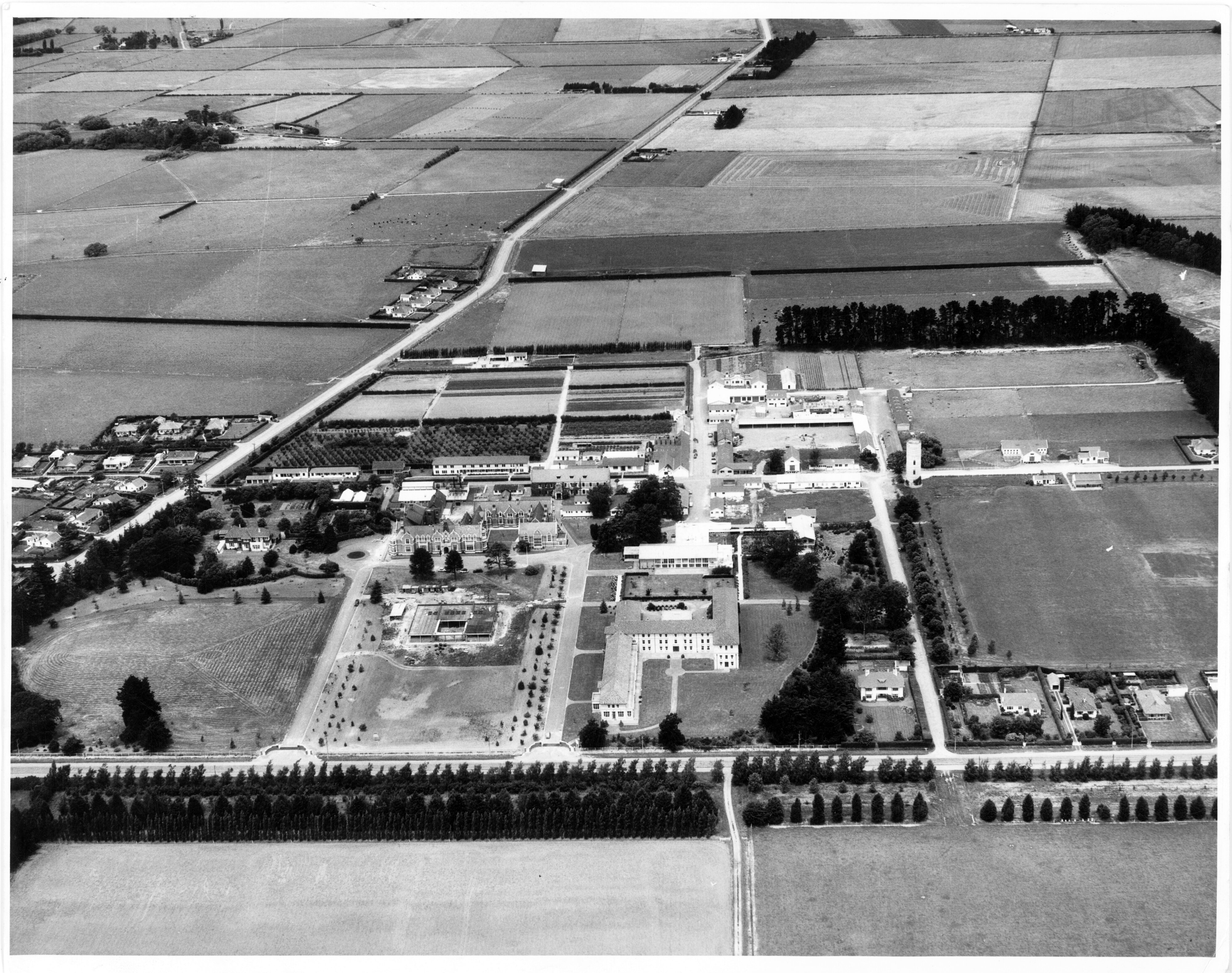 1959  Aerial Photo Canterbury Agricultural College V C Browne 1959-12-22 01