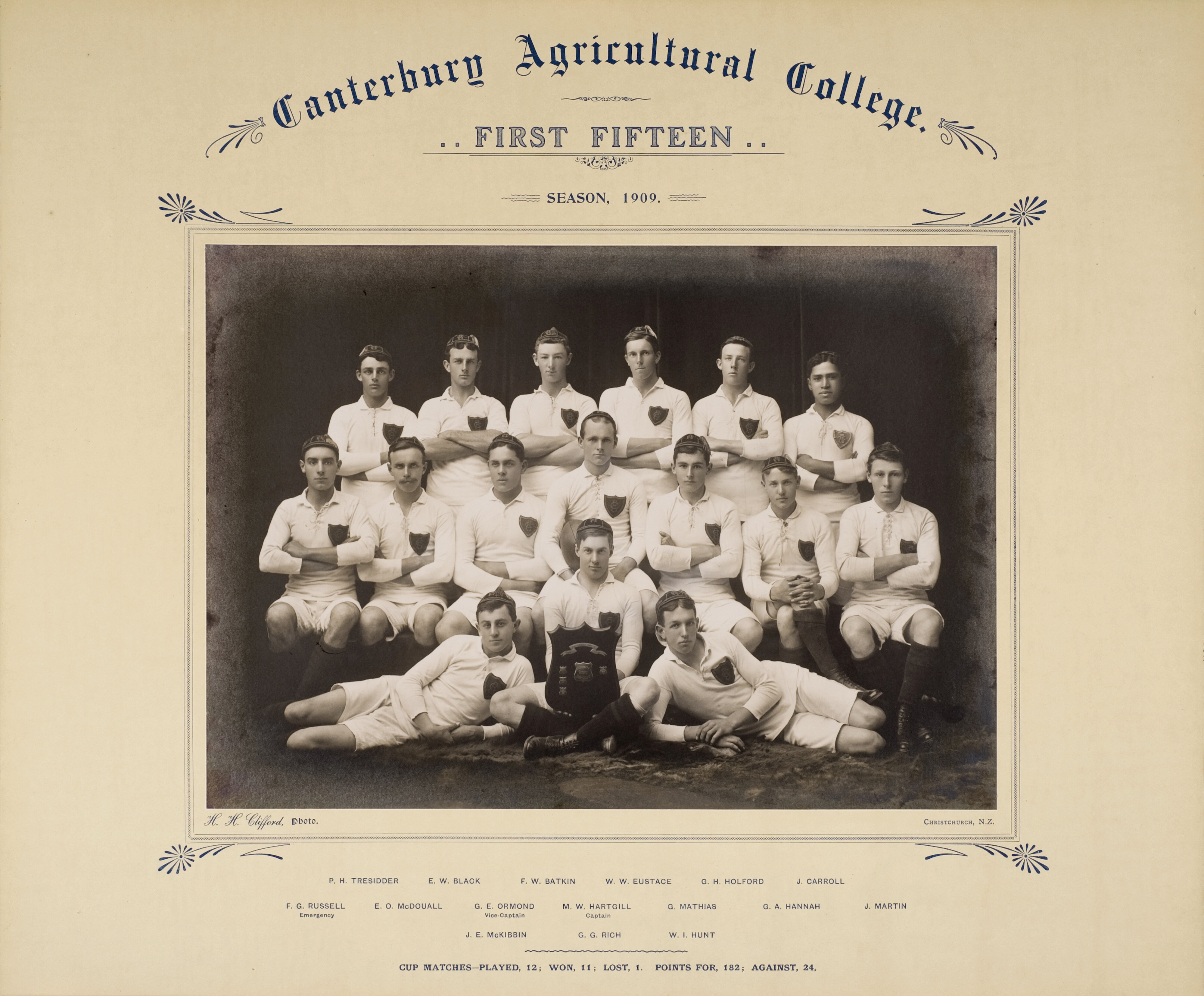 1909 Rugby First Fifteen