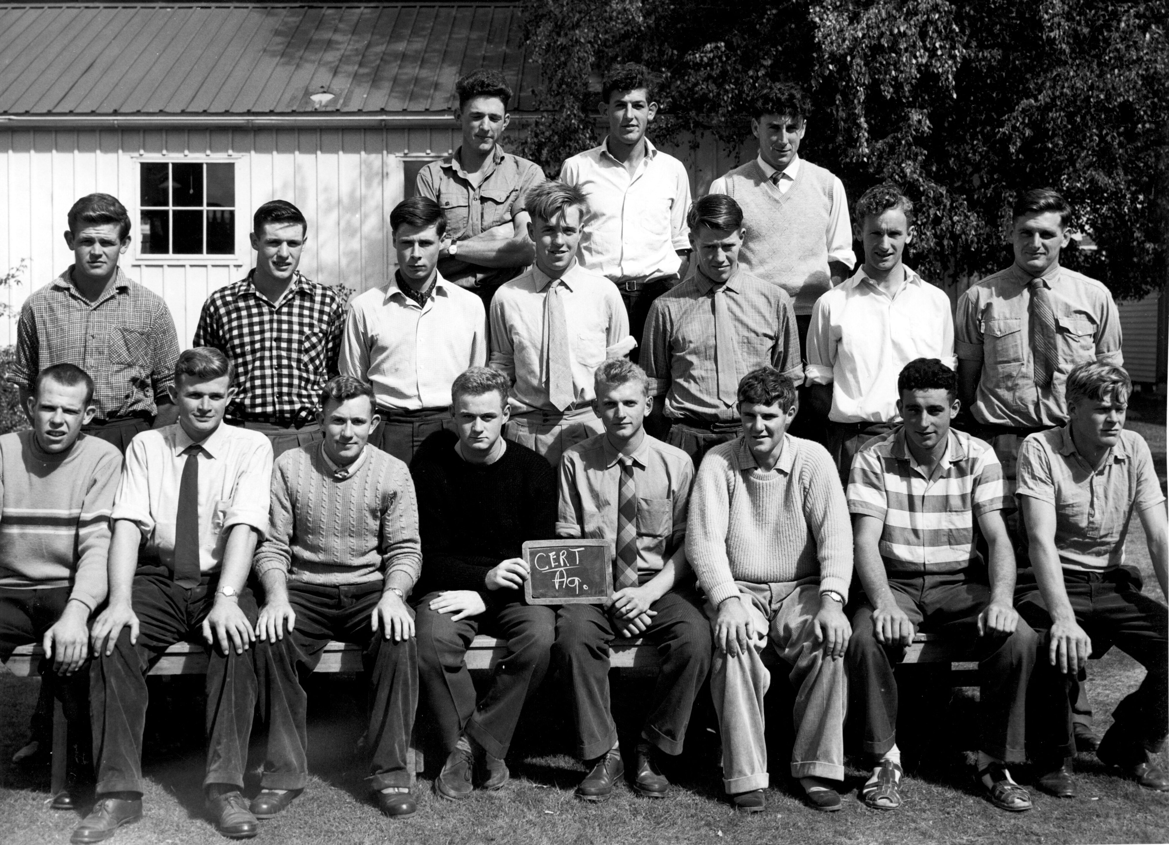 1962 Certificate of Agriculture