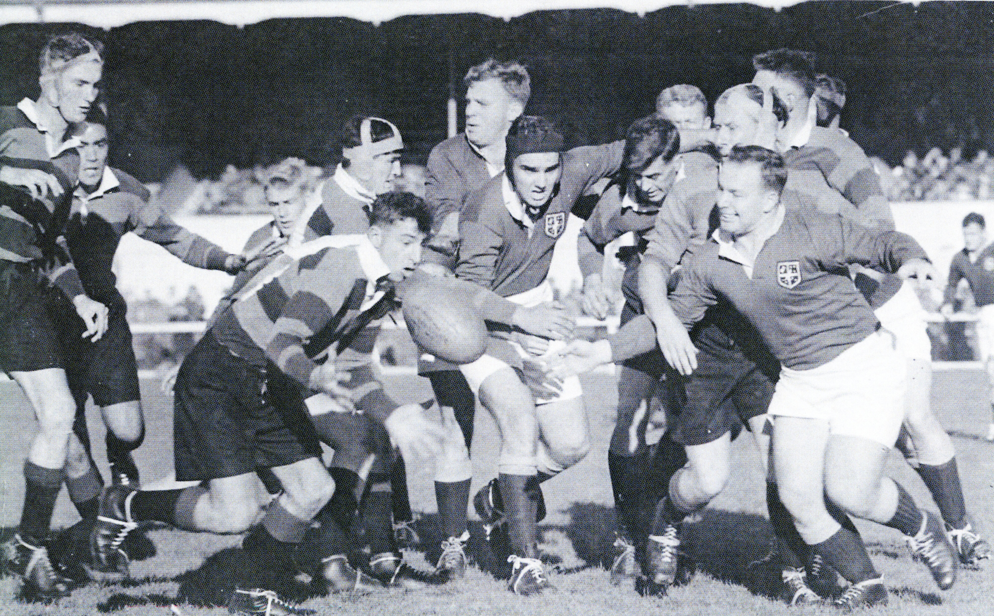 1954 Rugby Combined Lincoln - Canterbury College Team