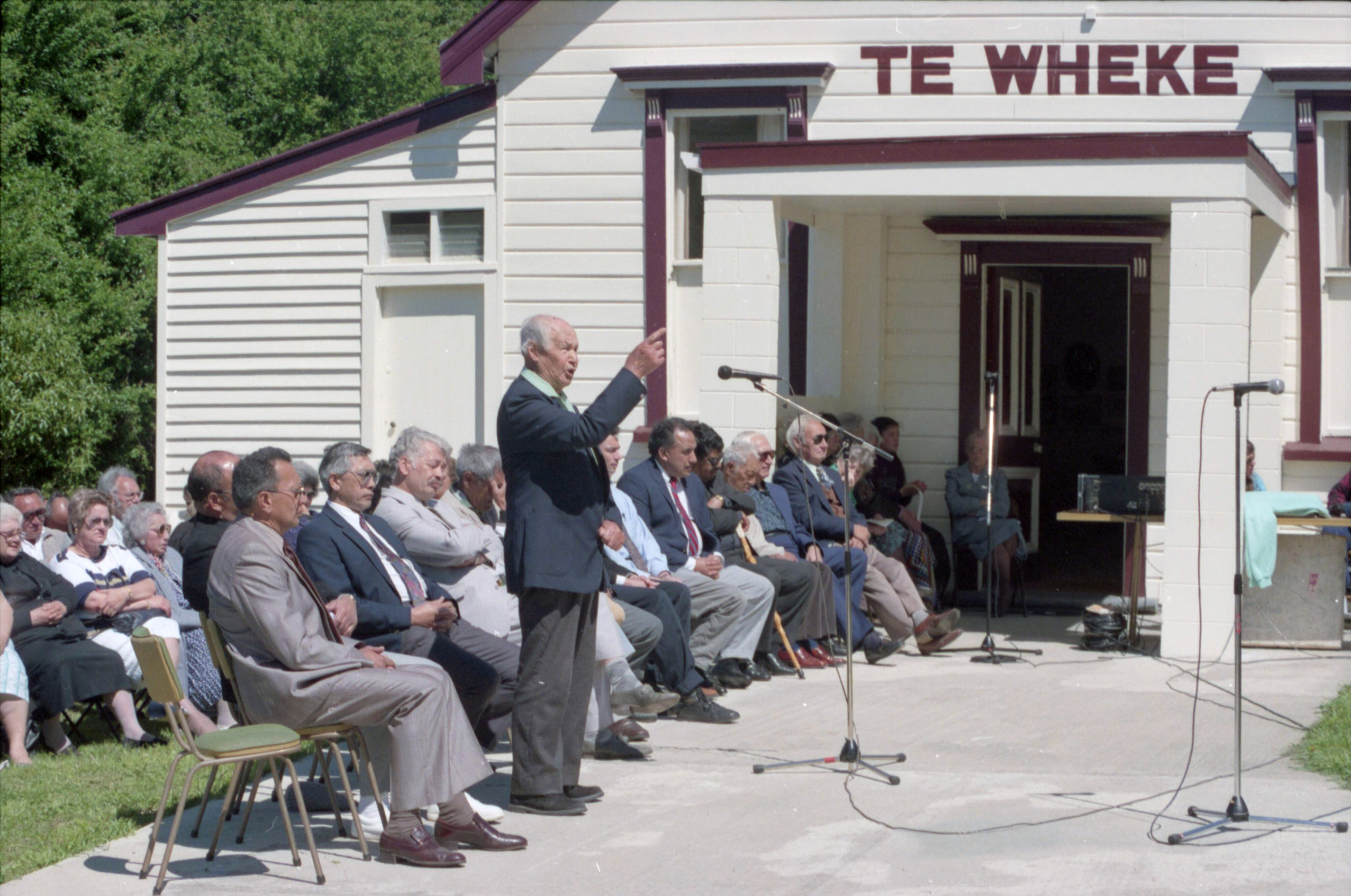 1990 Launch of book Tikao Talks at Rāpaki Marae 34 