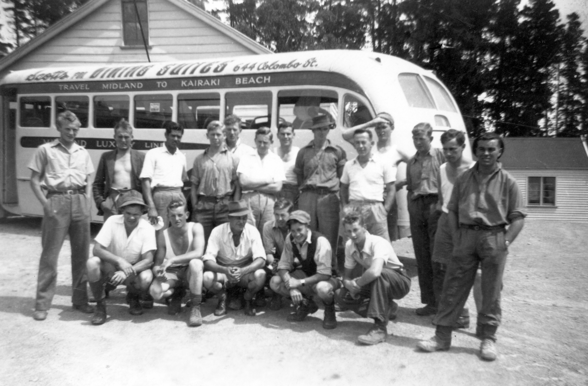 Mid 1940s Field trip
Canterbury Agricultural College