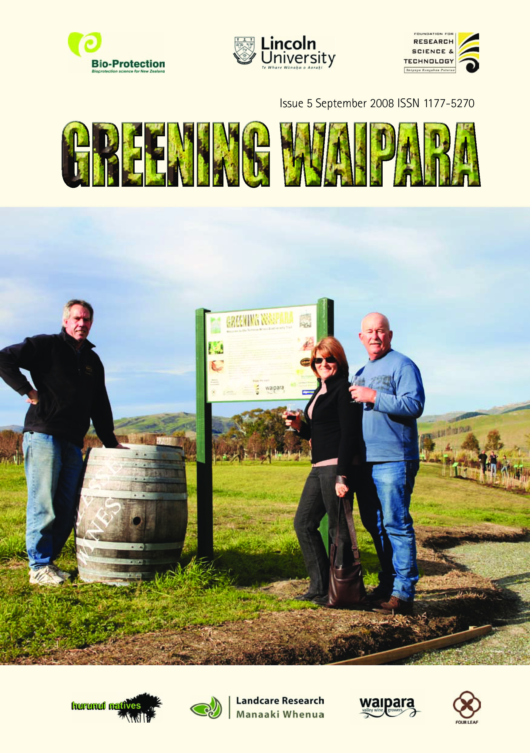 Greening Waipara Newsletter no. 5