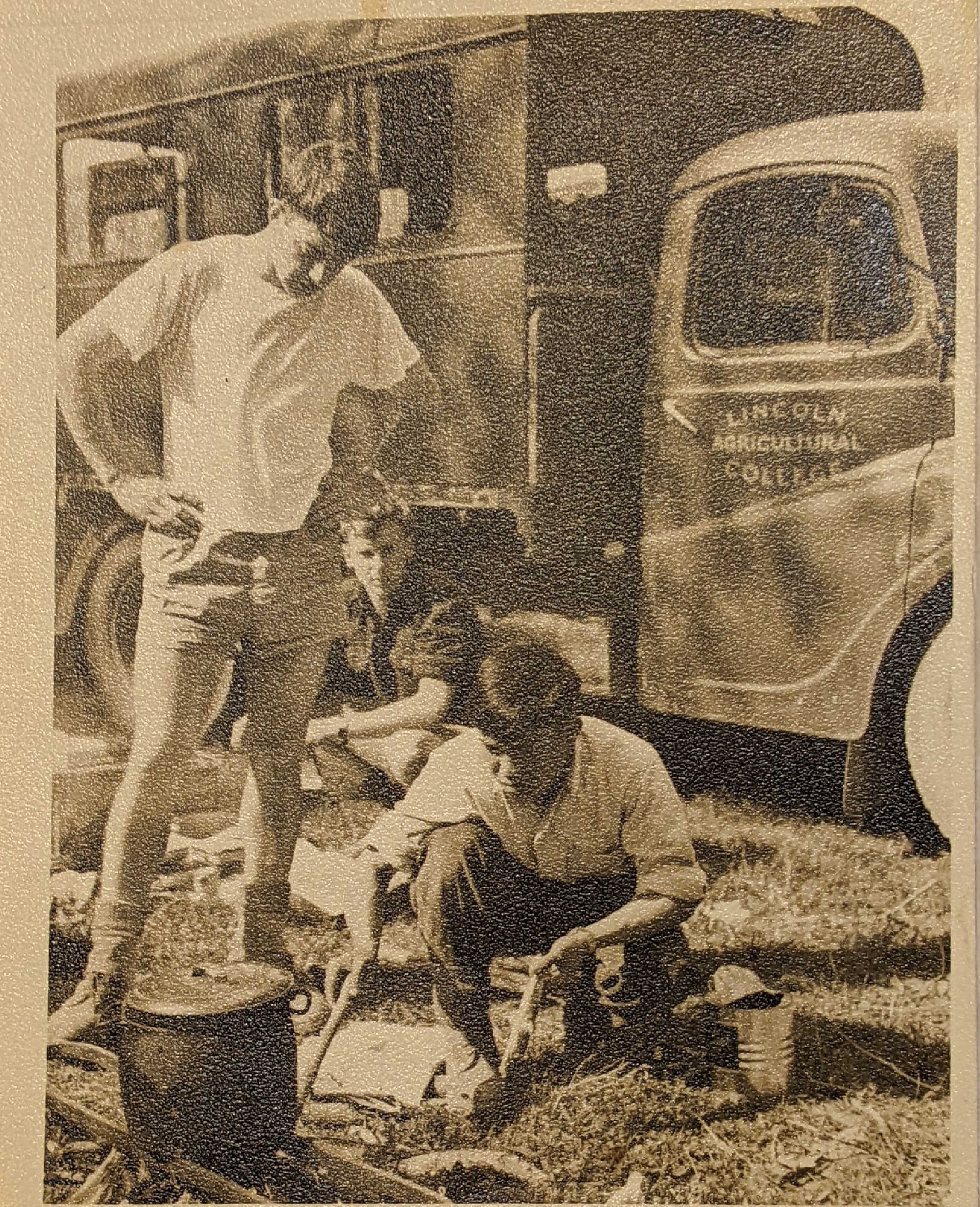c.1958 BAgrSc students field trip