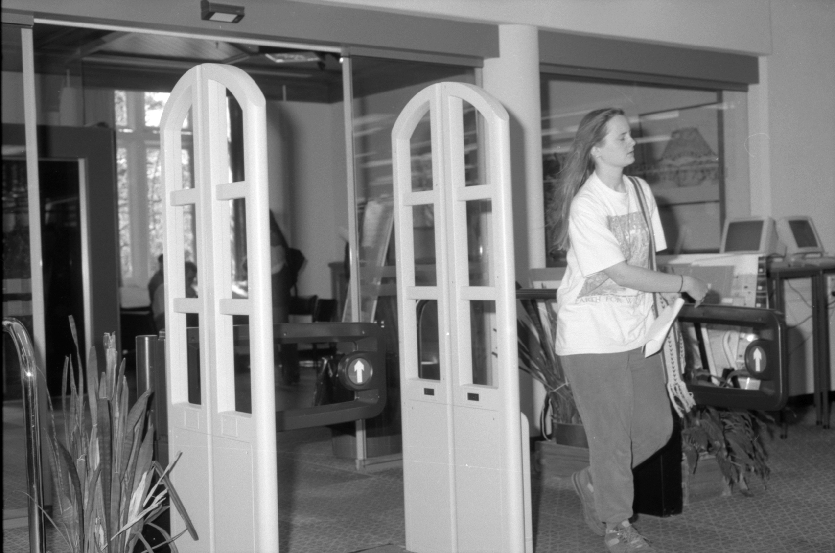 1995 New Library Security Gates (1)