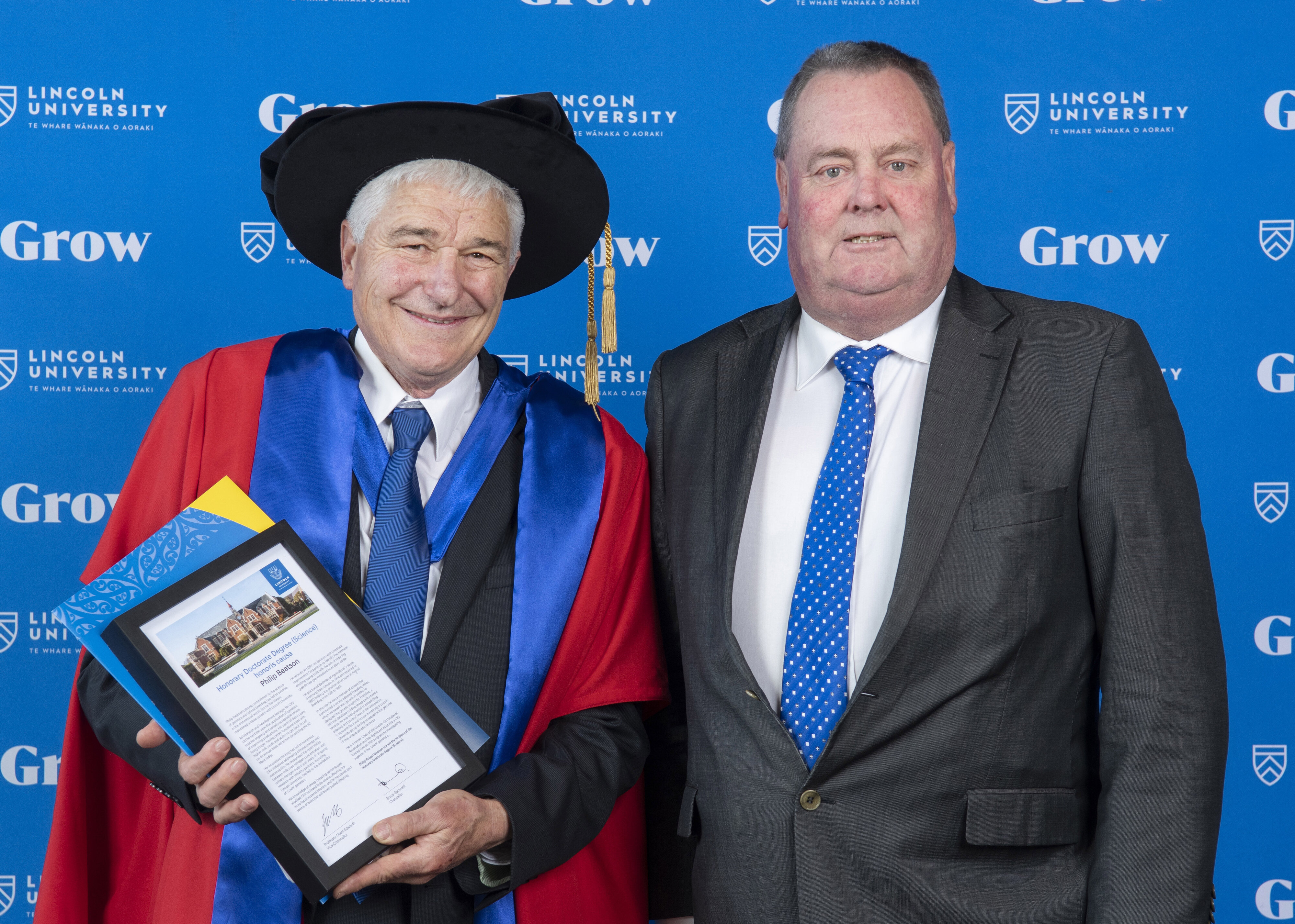 2022 LU Graduation Ceremony - Philip Beatson (left)