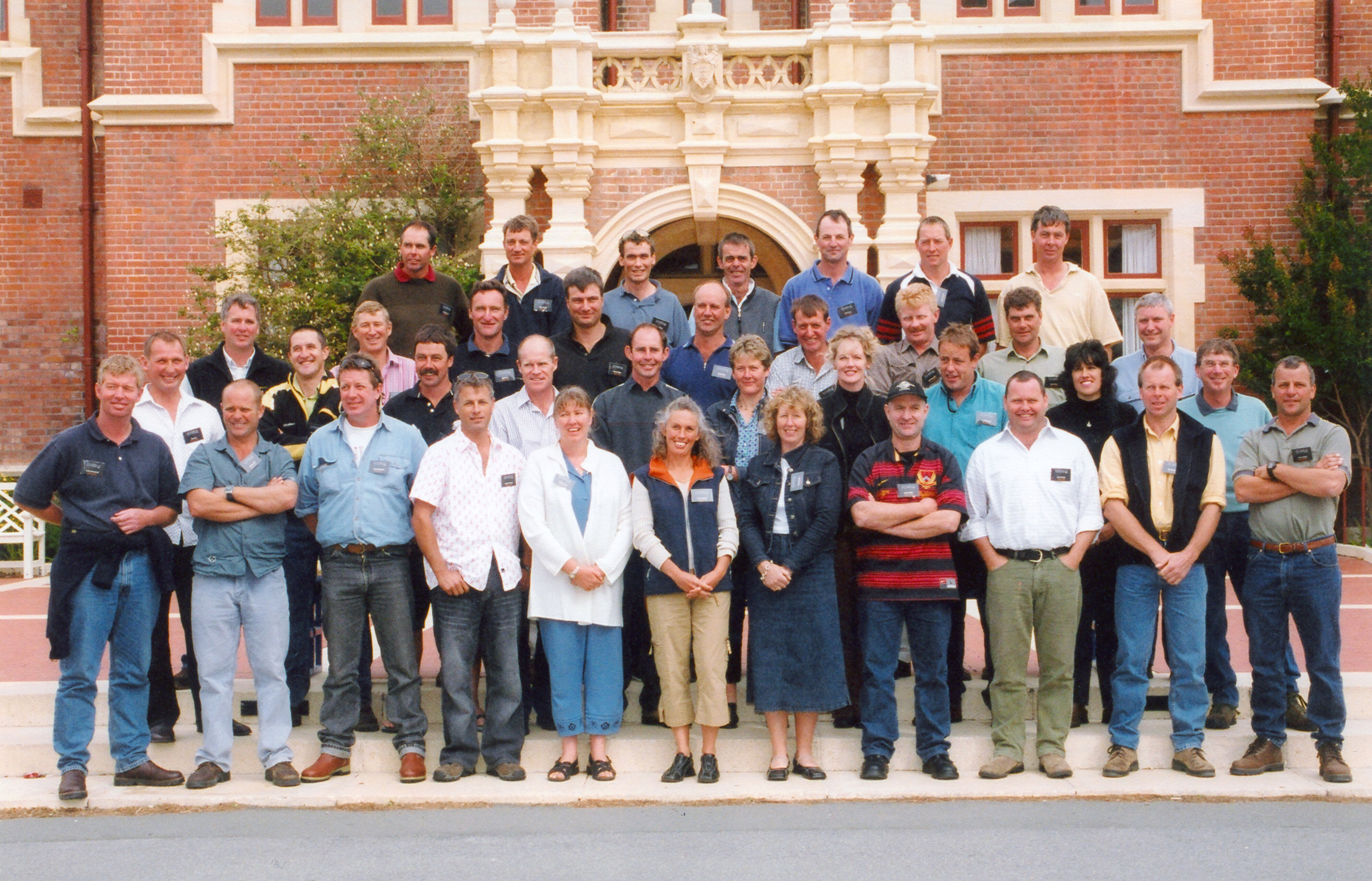 1984 DipAg reunion group in 2005