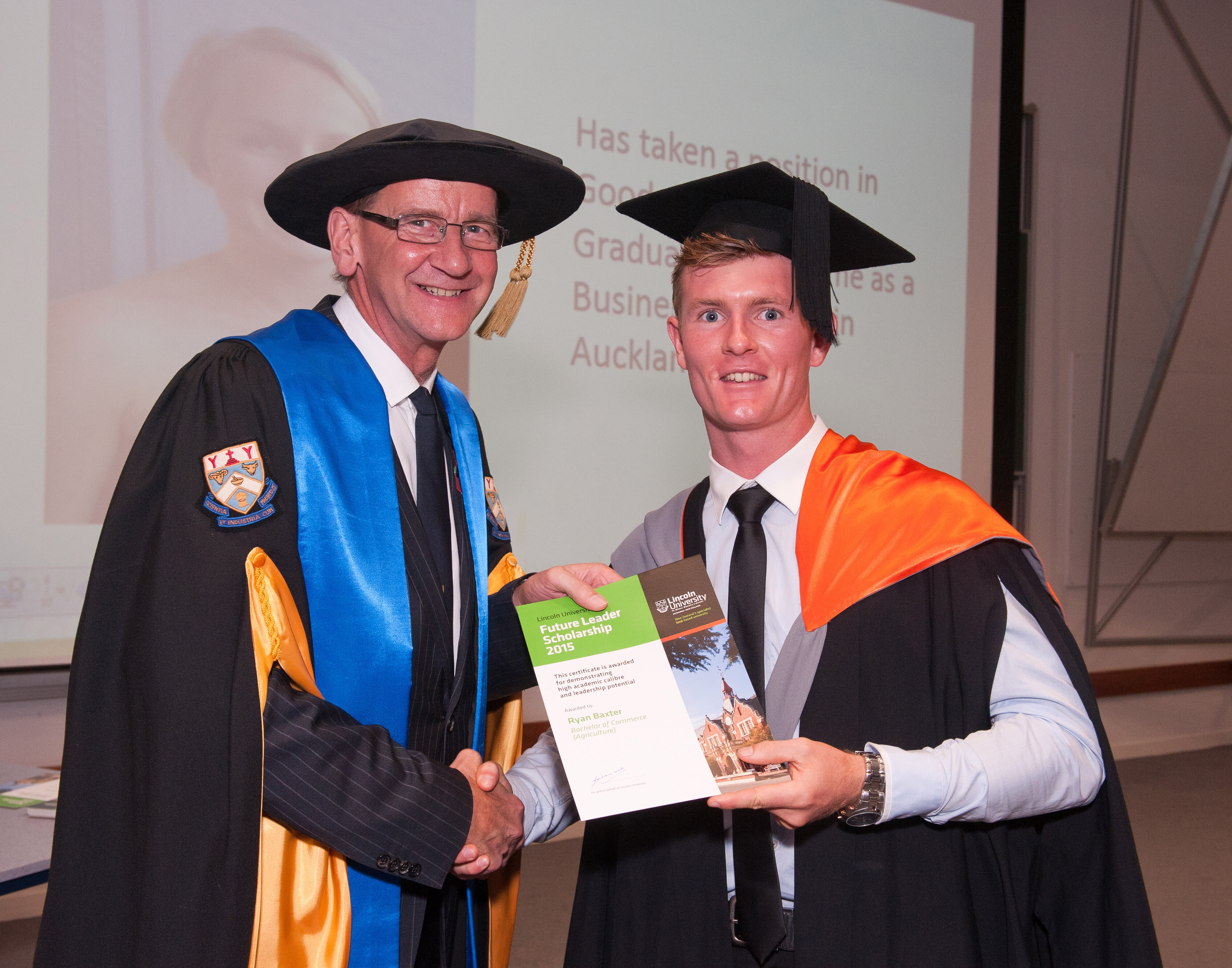 2015 LU Graduation Future Leaders &amp; Sports Scholars 01