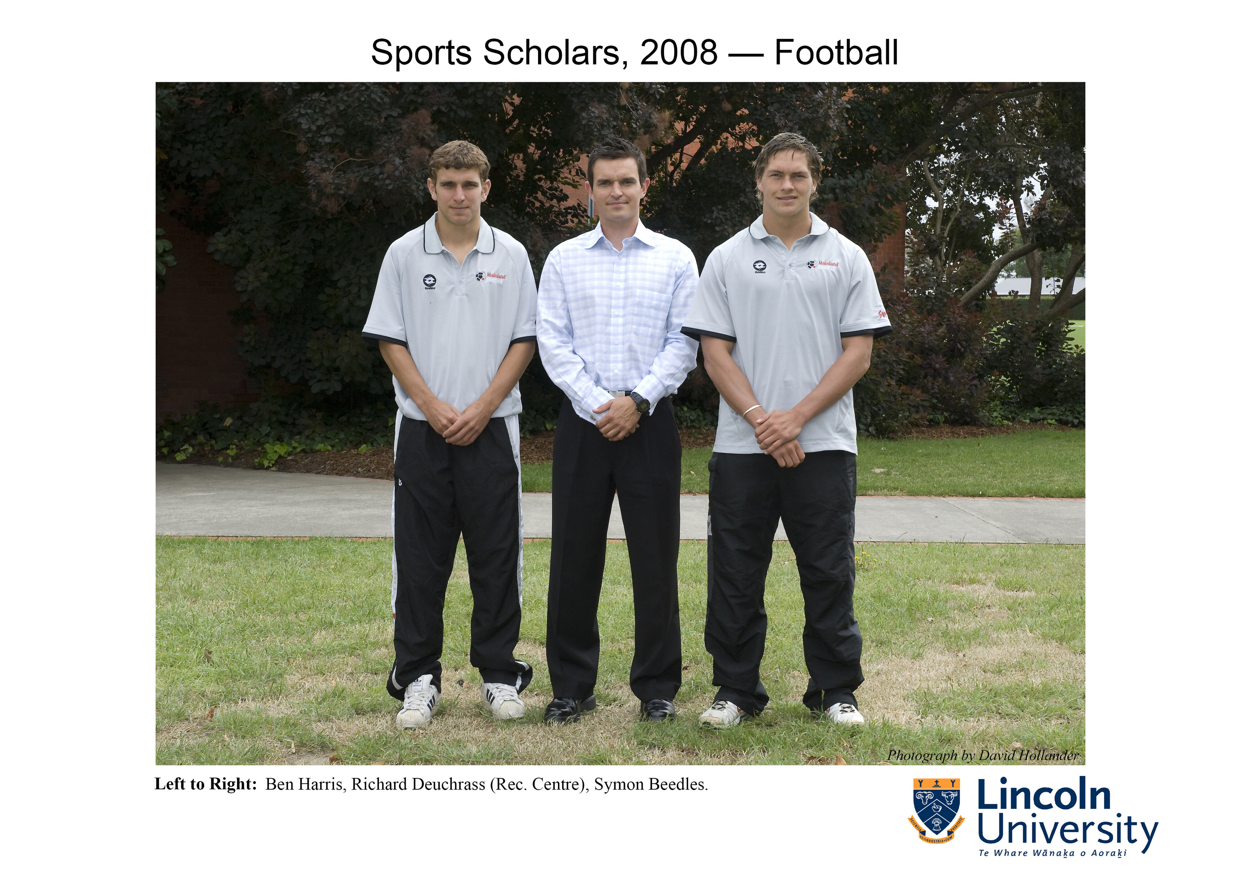 2008 Lincoln University Sports Scholars - Football