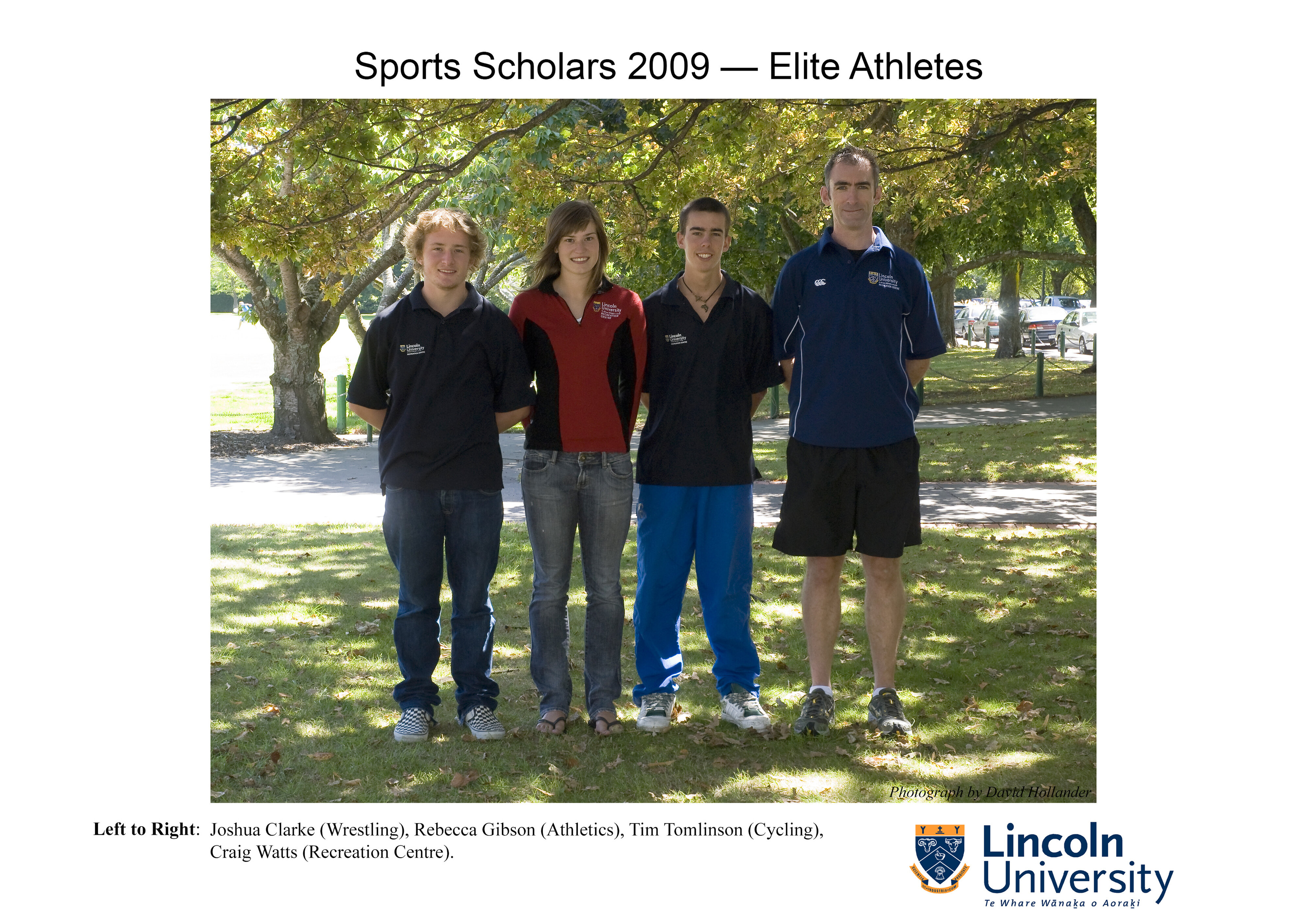 2009 Lincoln University Sports Scholars - Elite Atletes