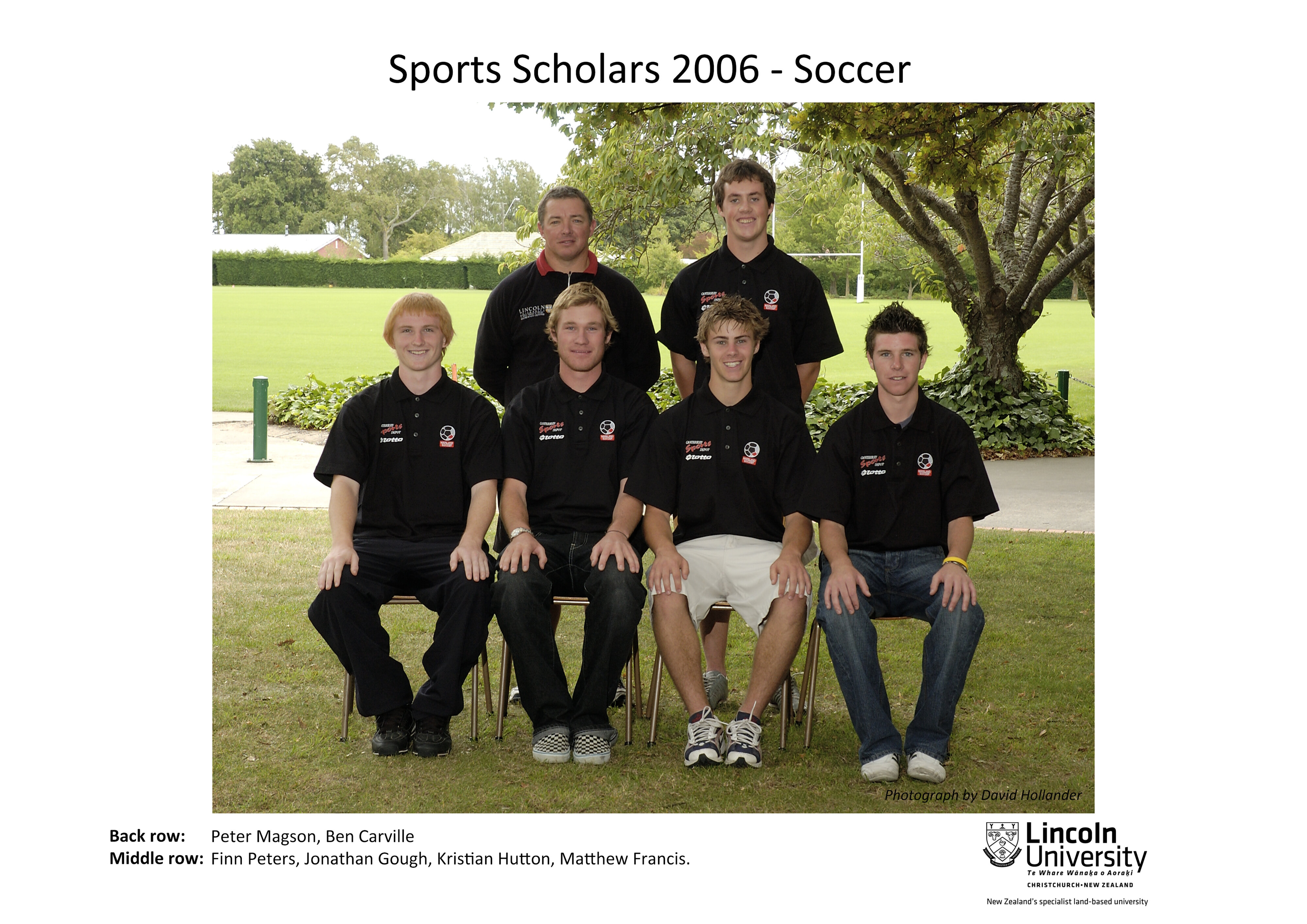 2006 Lincoln University Sports Scholar - Soccer