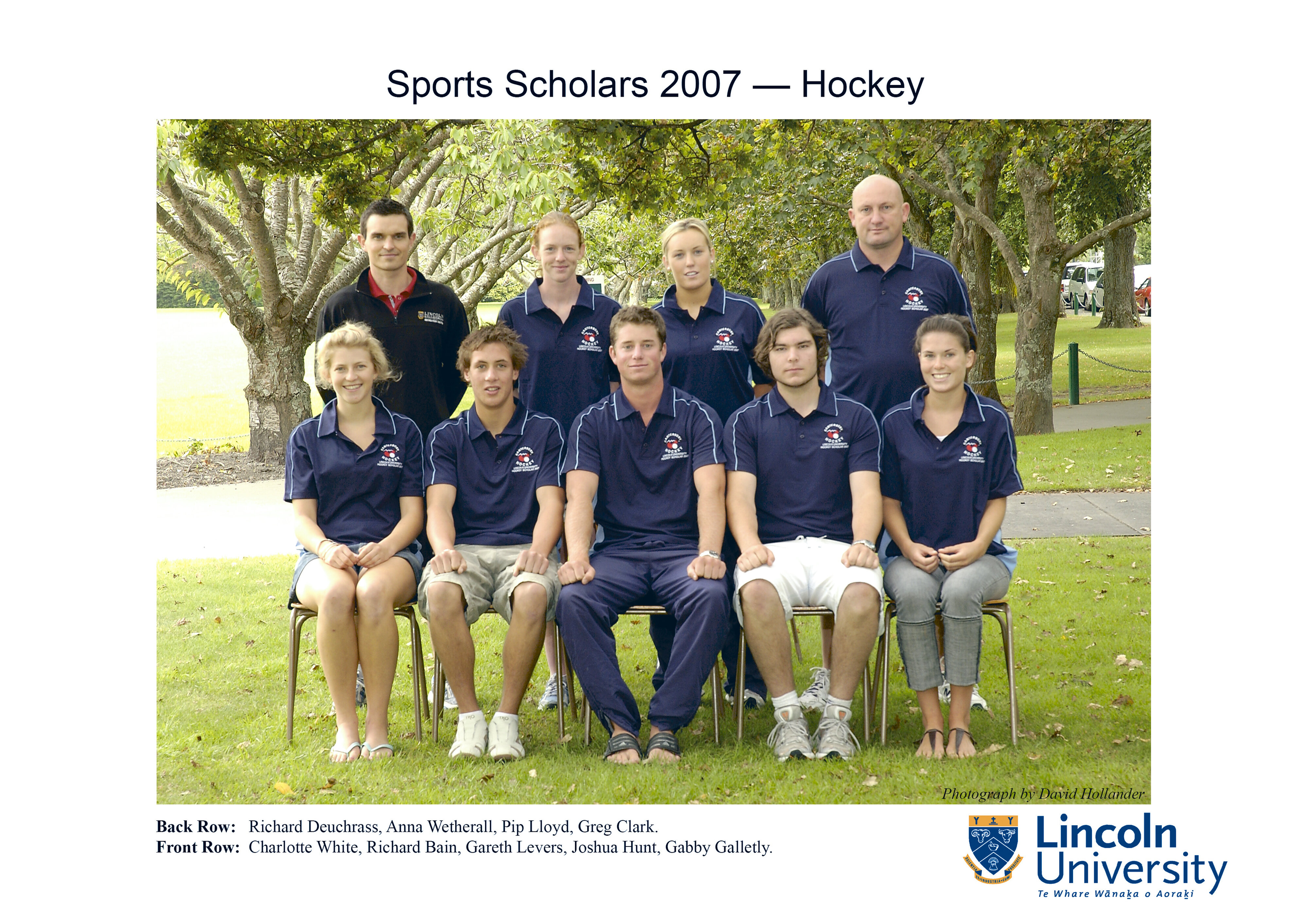 2007 Lincoln University Sports Scholars - Hockey