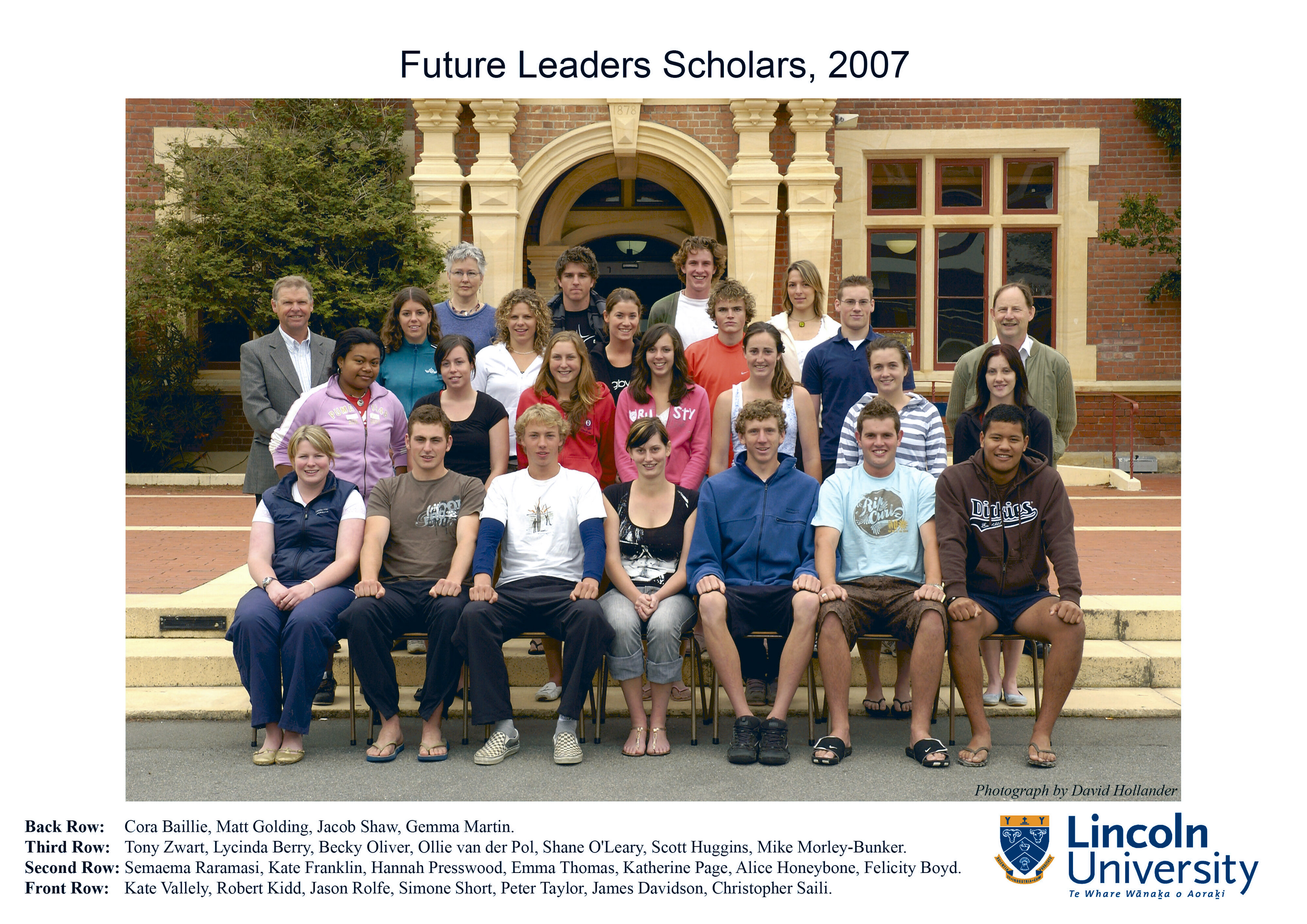 2007 Future Leaders Scholars Lincoln University