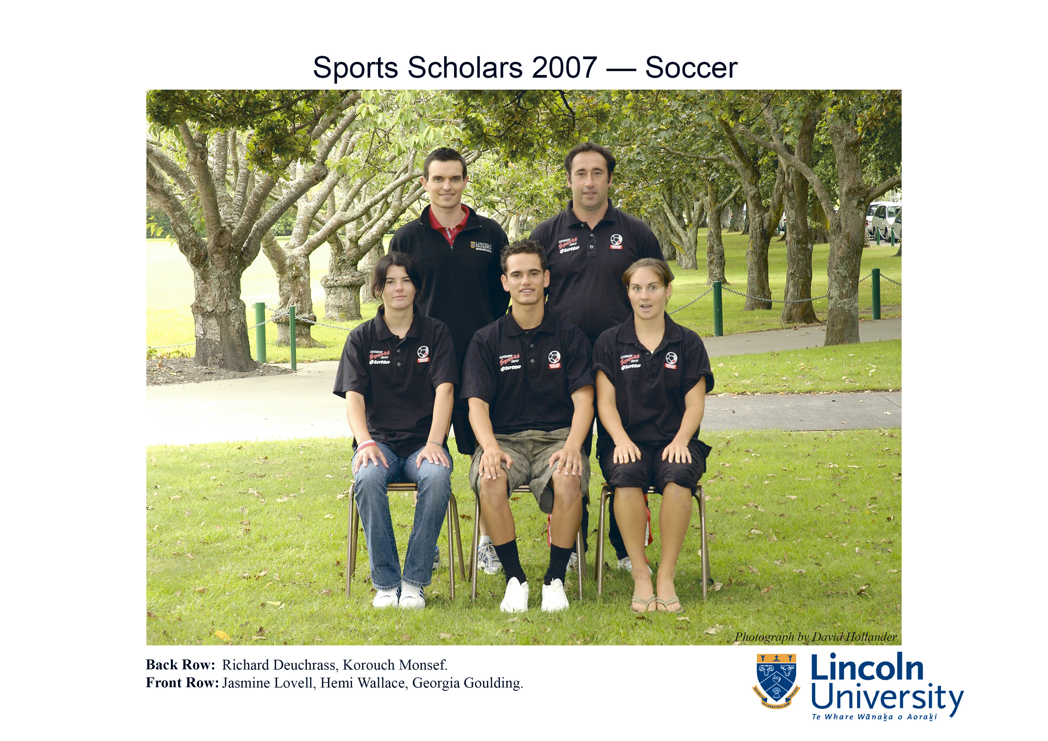 2007 Lincoln University Sports Scholars - Soccer