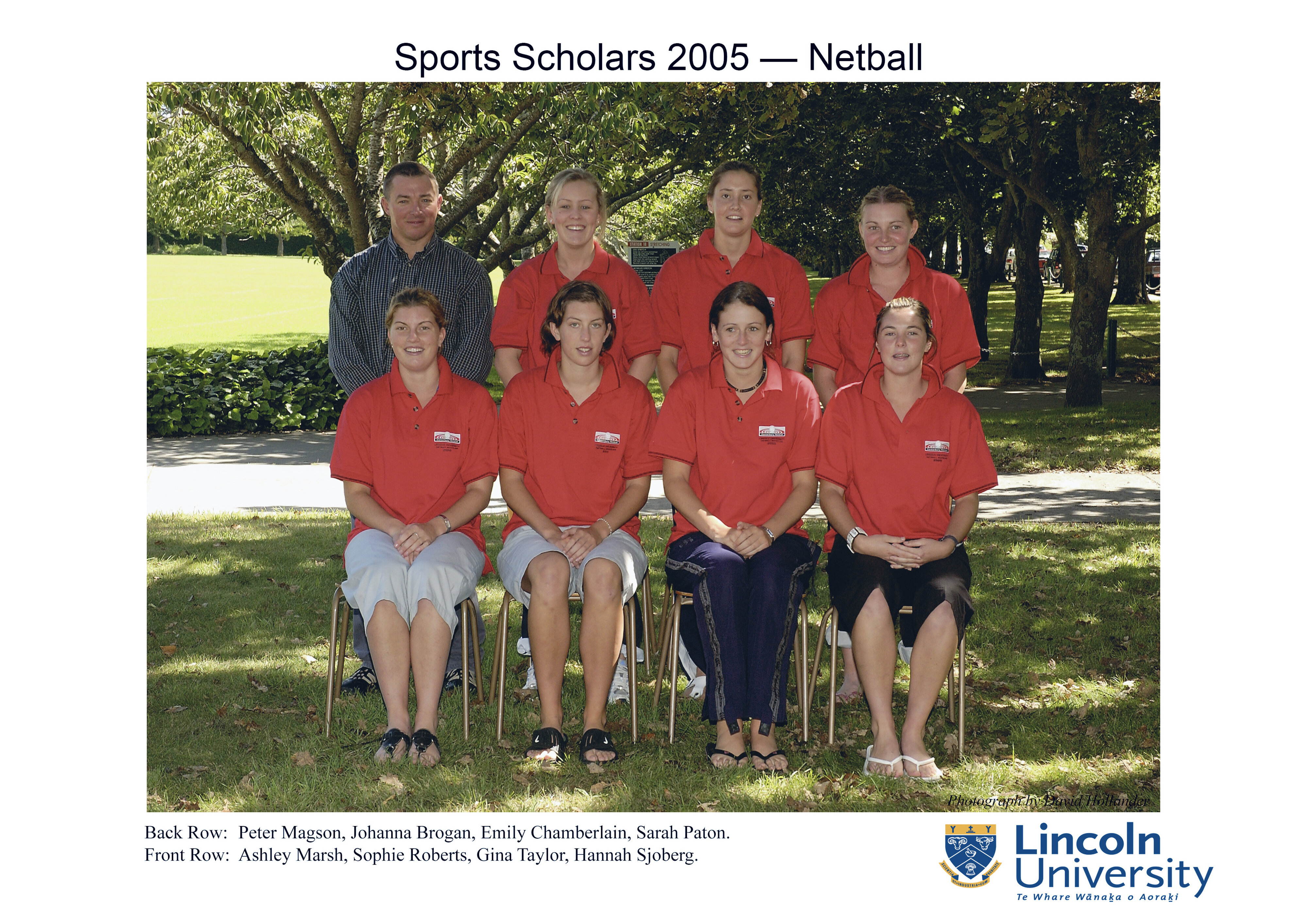 2005 Lincoln University Sports Scholars - Netball