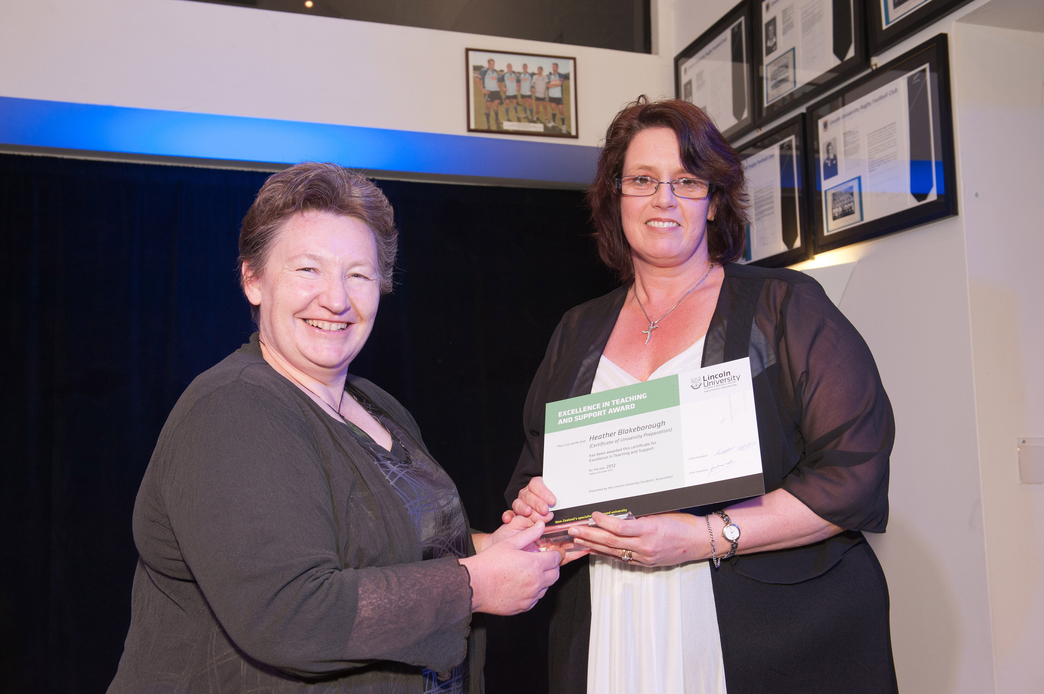 2012 Blues, Golds and Greens Award Lincoln University 47