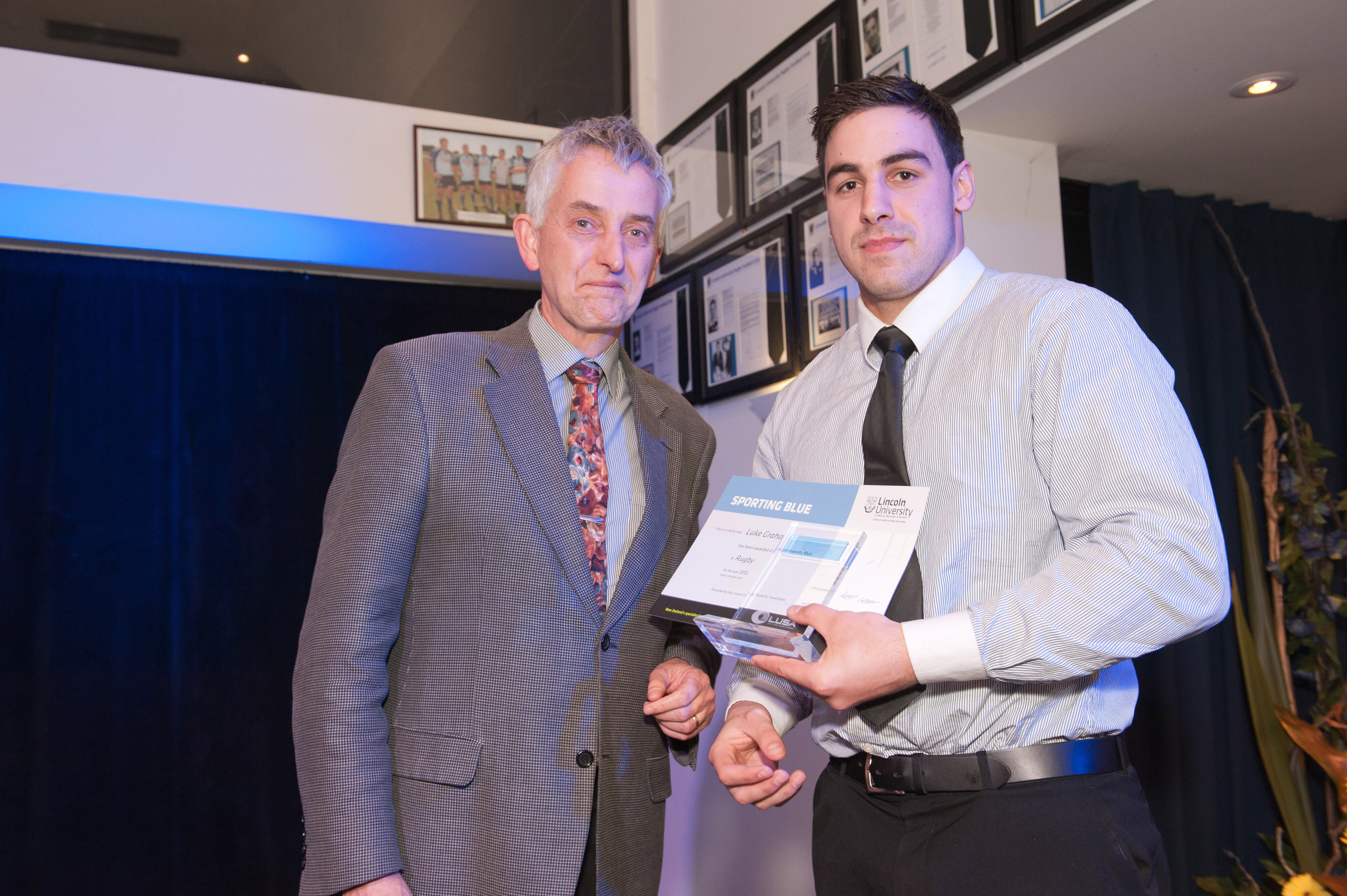 2012 Blues, Golds and Greens Award Lincoln University 53