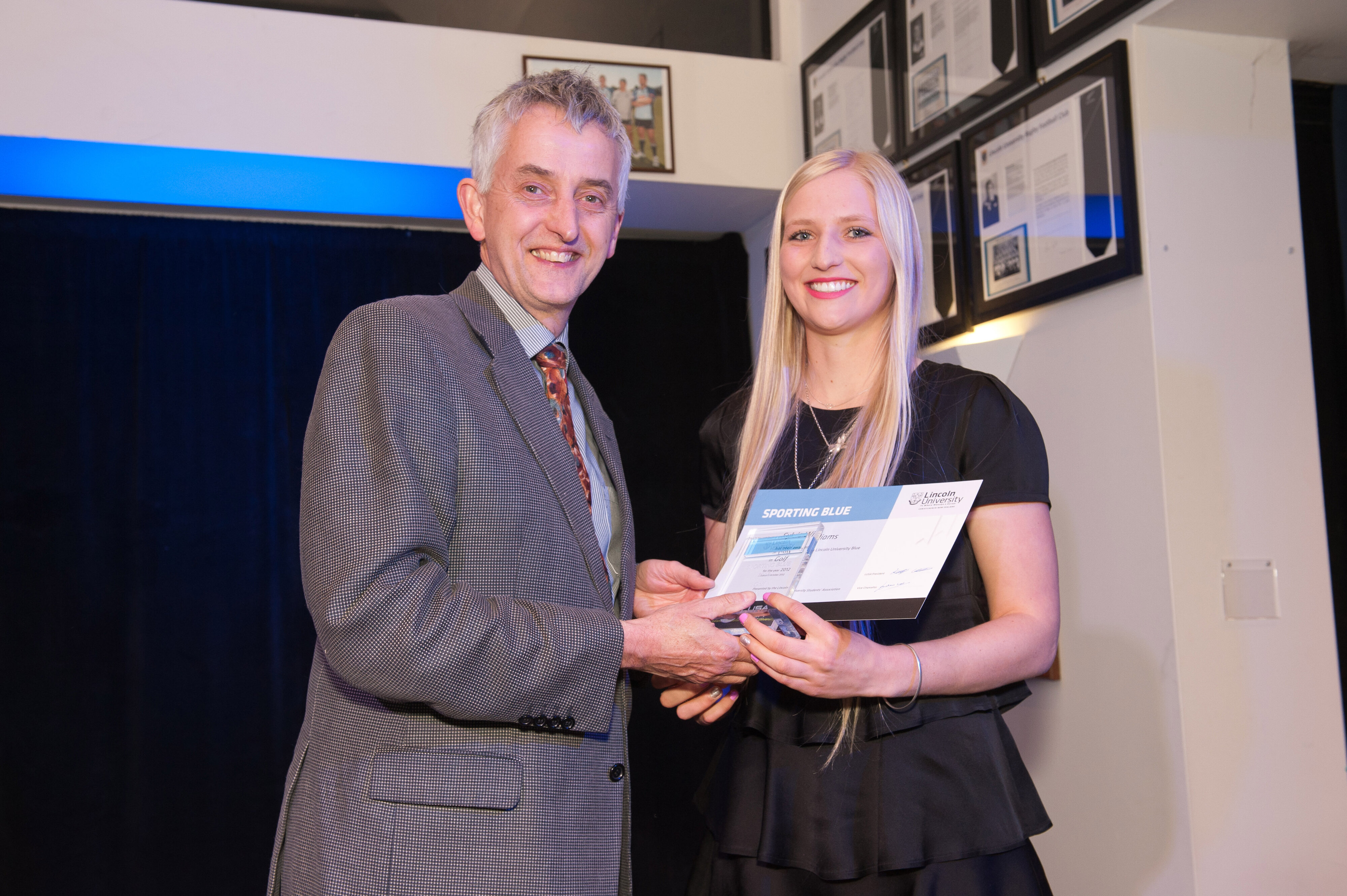 2012 Blues, Golds and Greens Award Lincoln University 56
