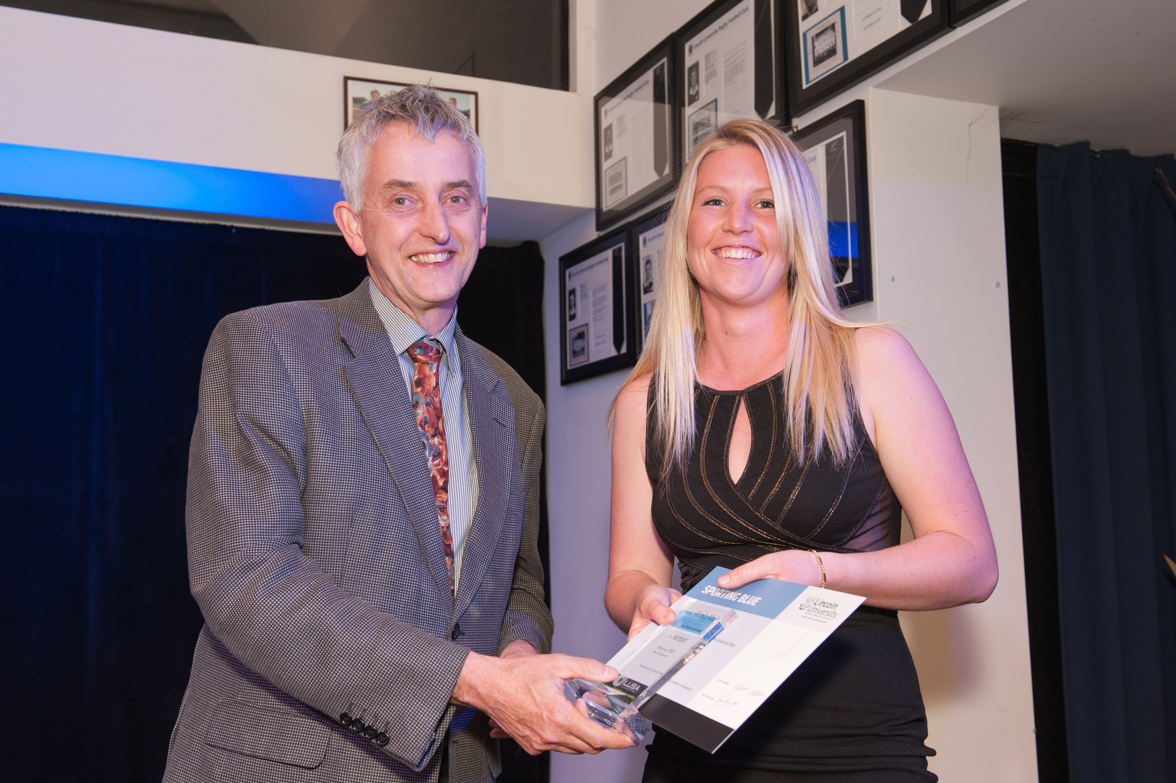 2012 Blues, Golds and Greens Award Lincoln University 58