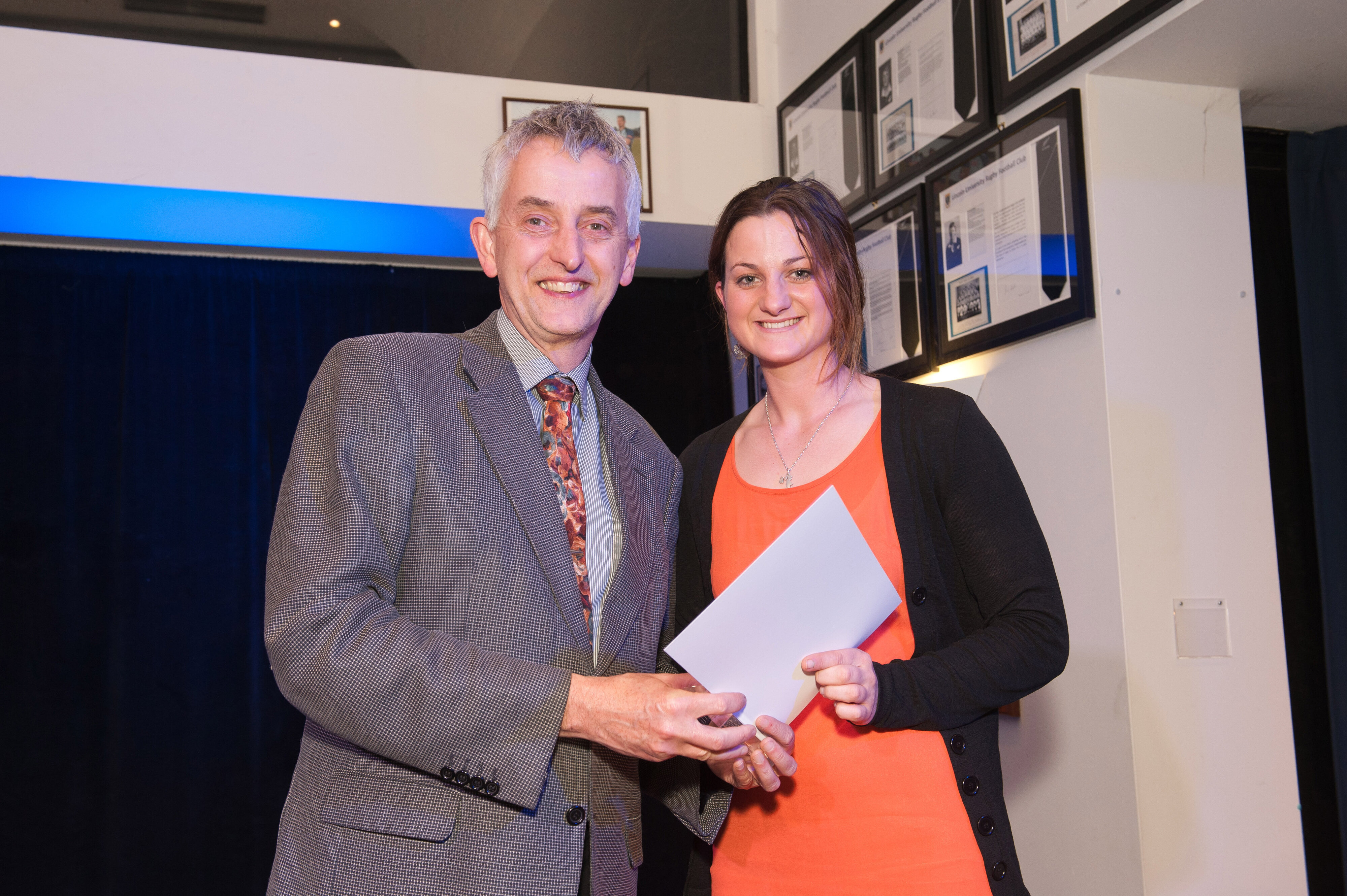 2012 Blues, Golds and Greens Award Lincoln University 63