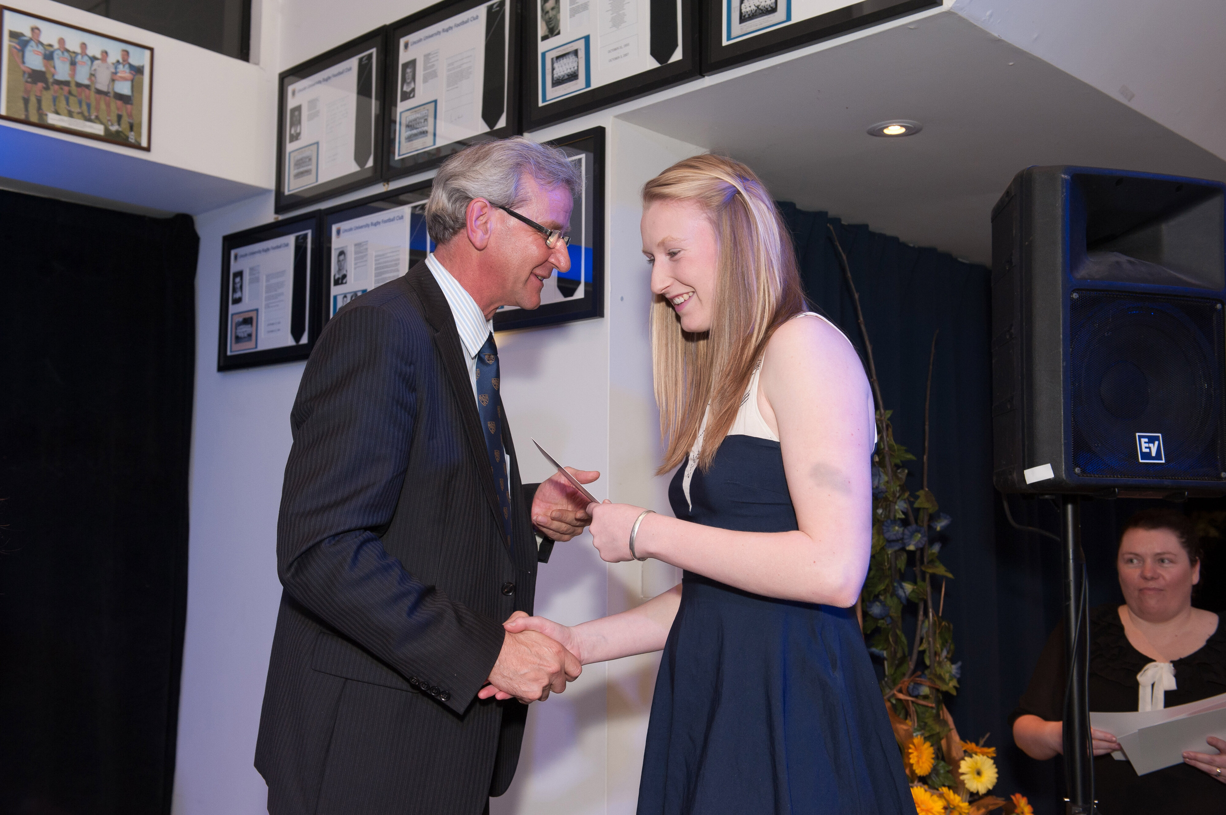 2012 Blues, Golds and Greens Award Lincoln University 69